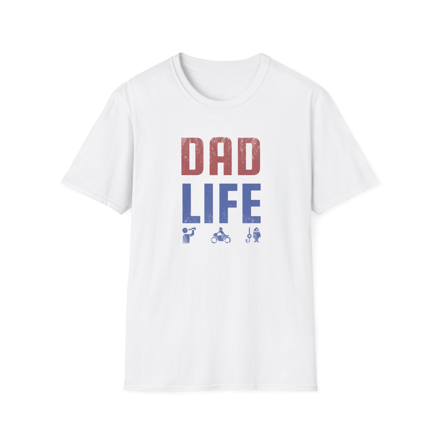 Dad Life Unisex Softstyle T-Shirt