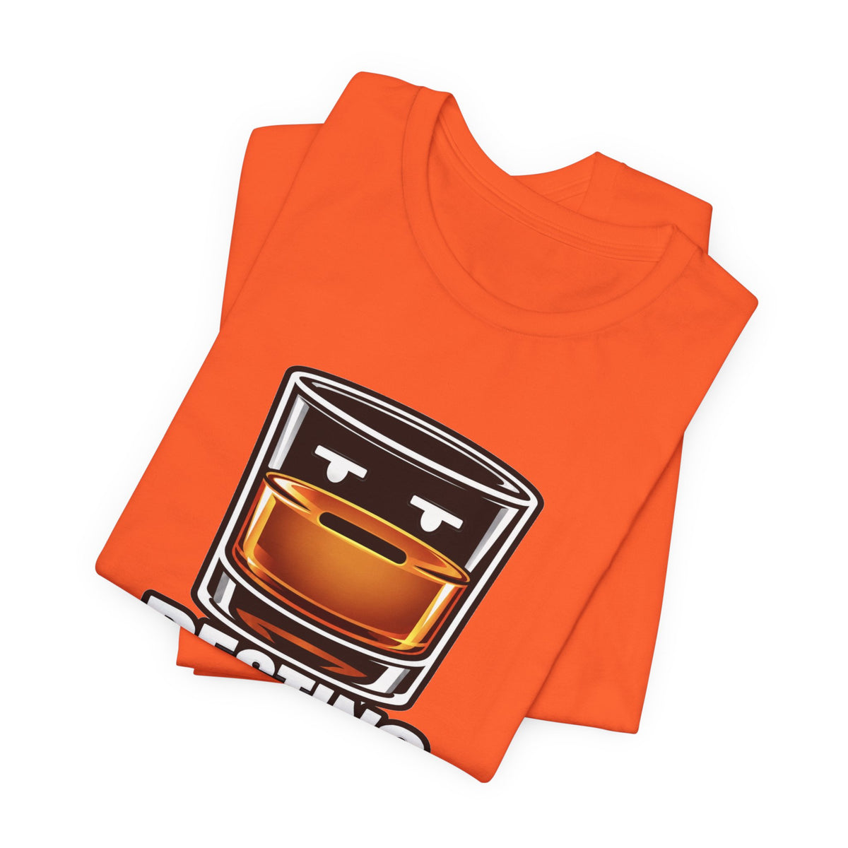 Resting Bourbon Face Unisex Jersey Short Sleeve Tee