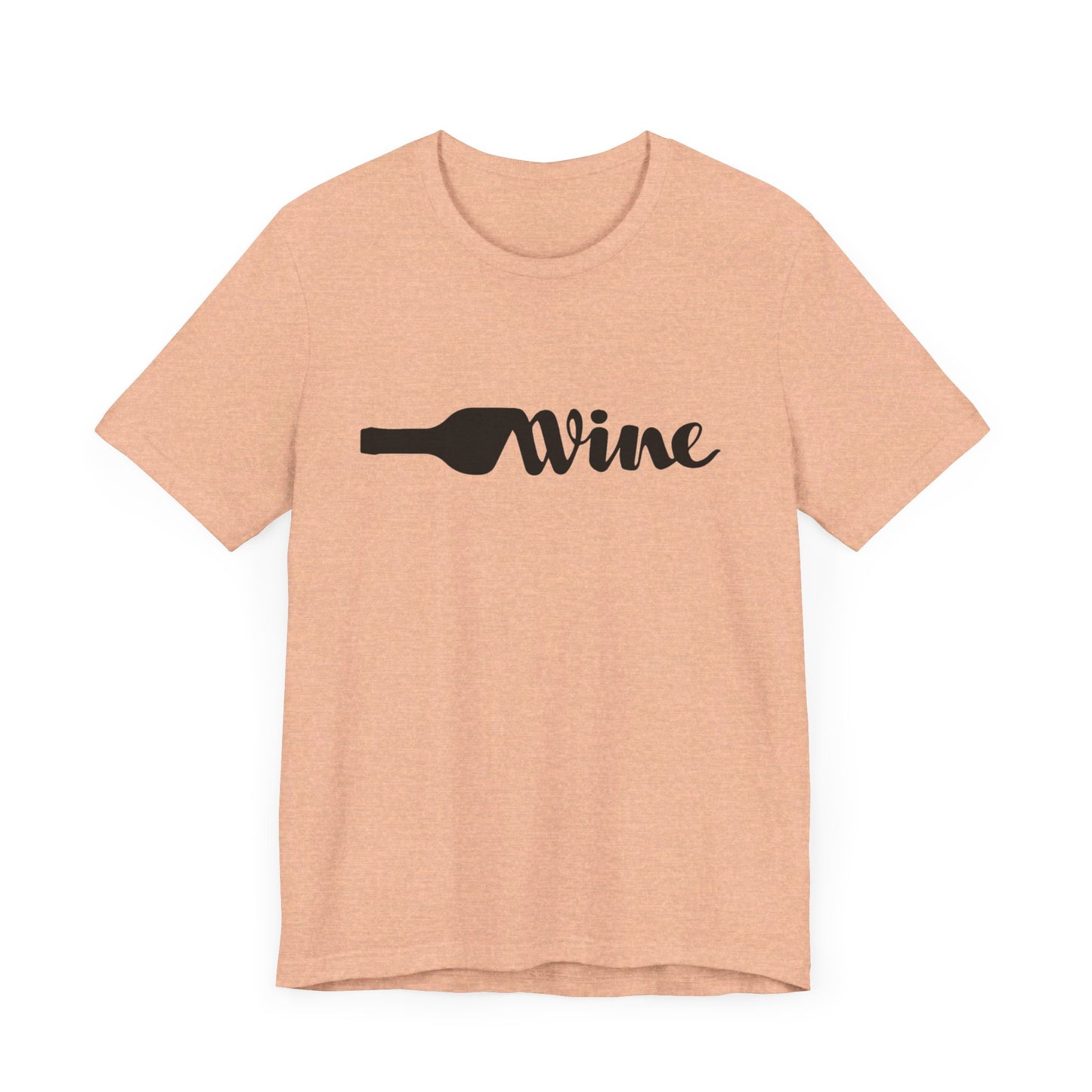 Wine Unisex Jersey Short Sleeve Tee