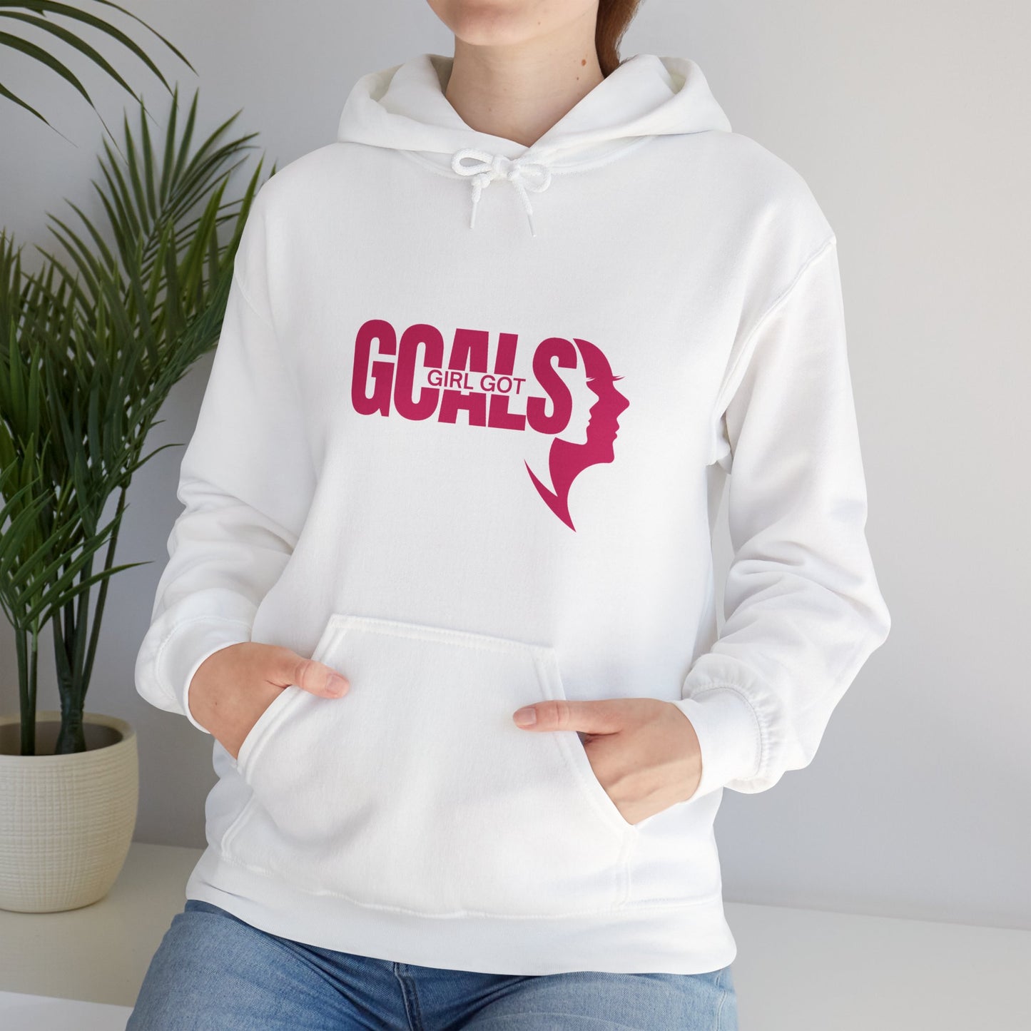 Girl Got Goals Unisex Heavy Blend™ Hooded Sweatshirt