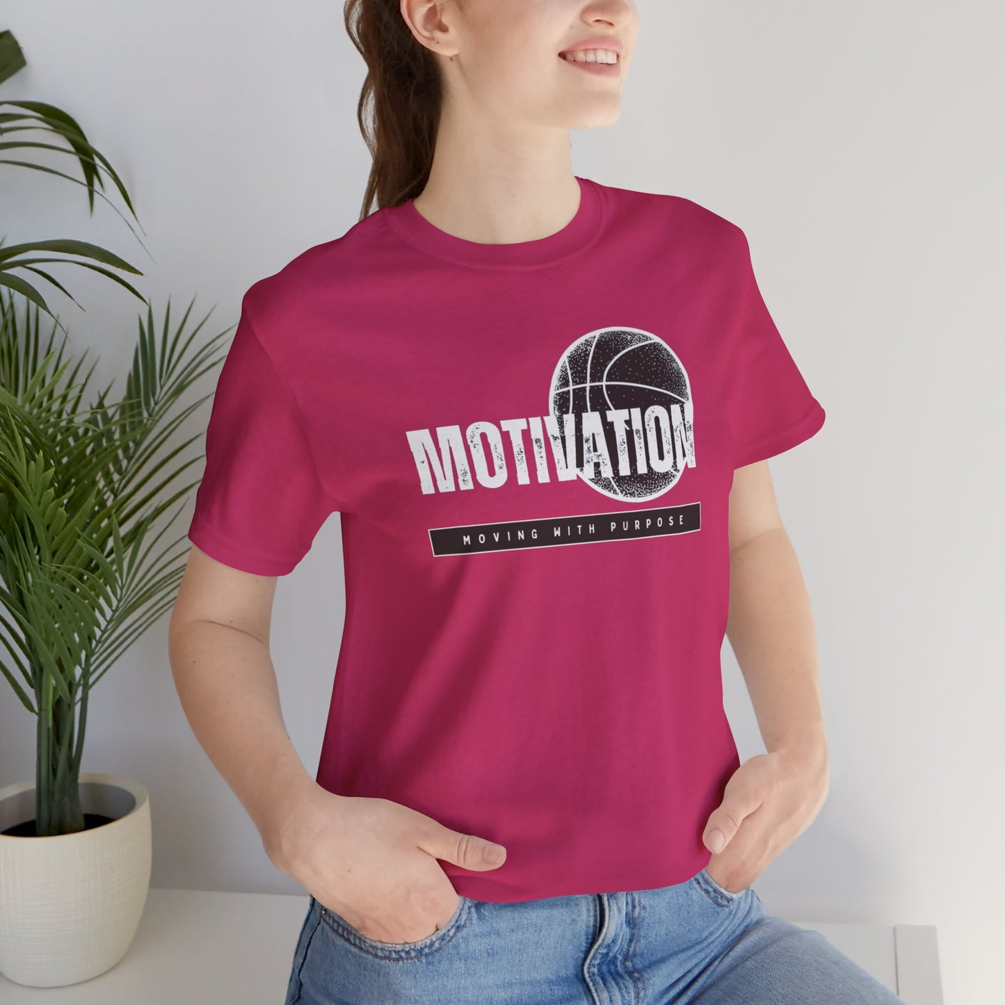 Basketball Motivation Unisex Jersey Short Sleeve Tee