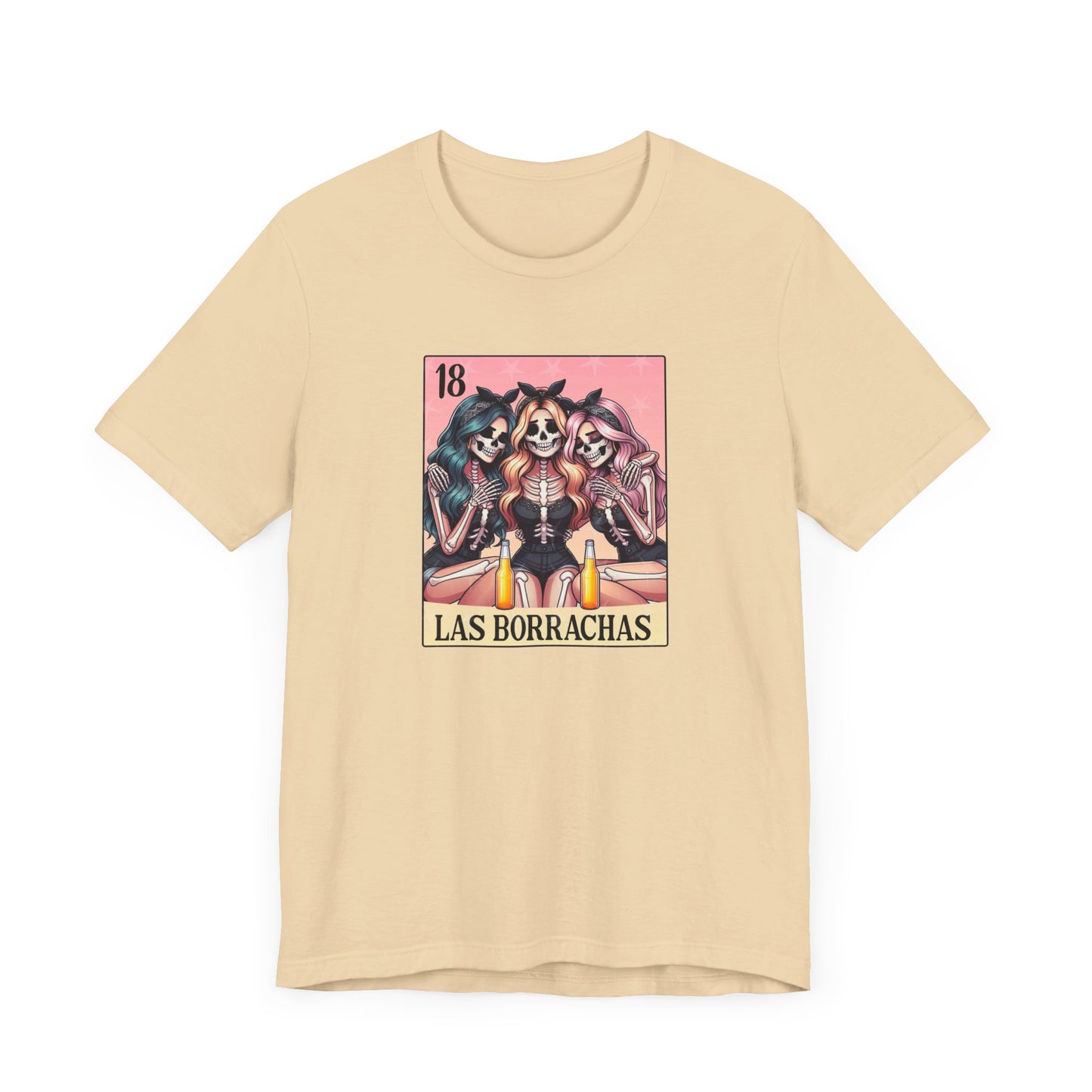 Las Borrachas Unisex Jersey Short Sleeve Tee