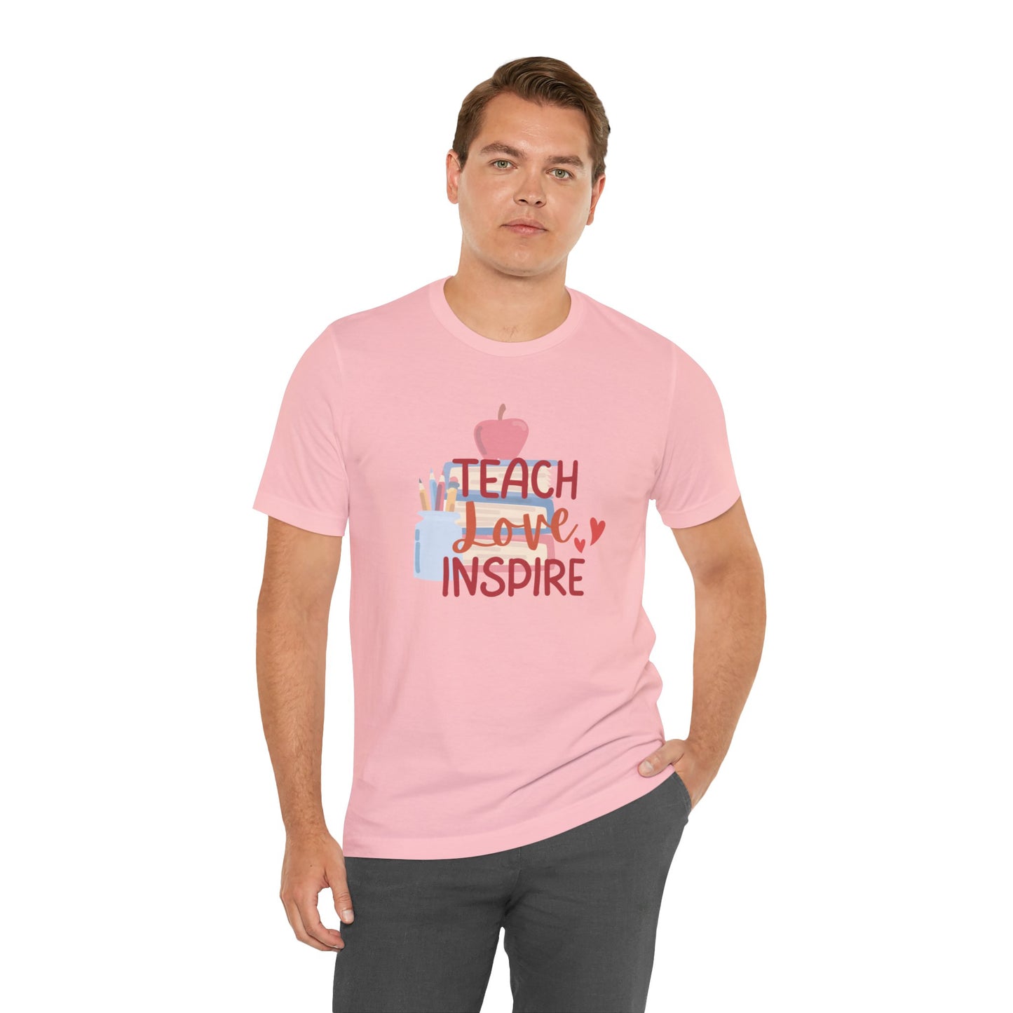 Teach Love Inspire Unisex Jersey Short Sleeve Tee