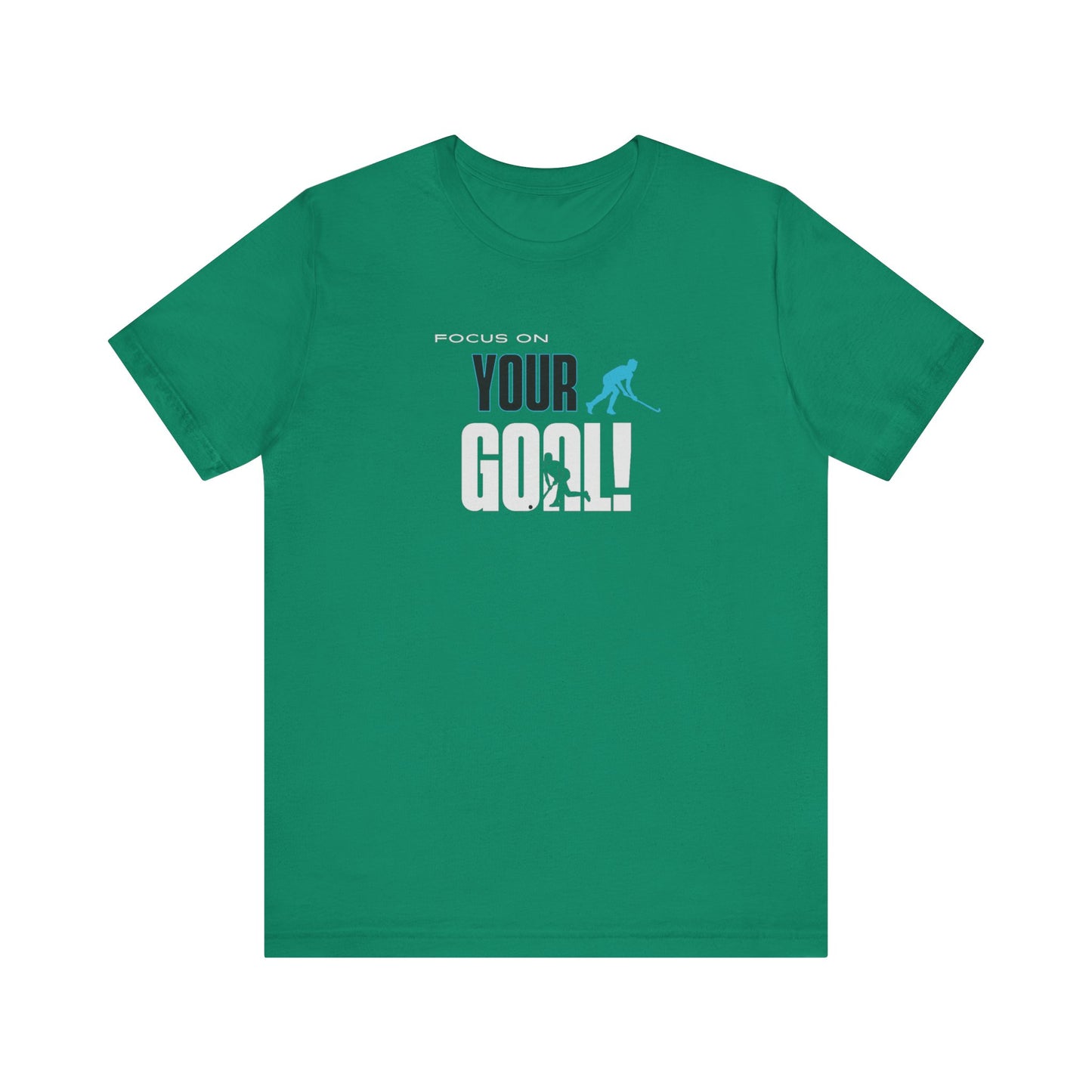 Focus On Your Goal Unisex Jersey Short Sleeve Tee