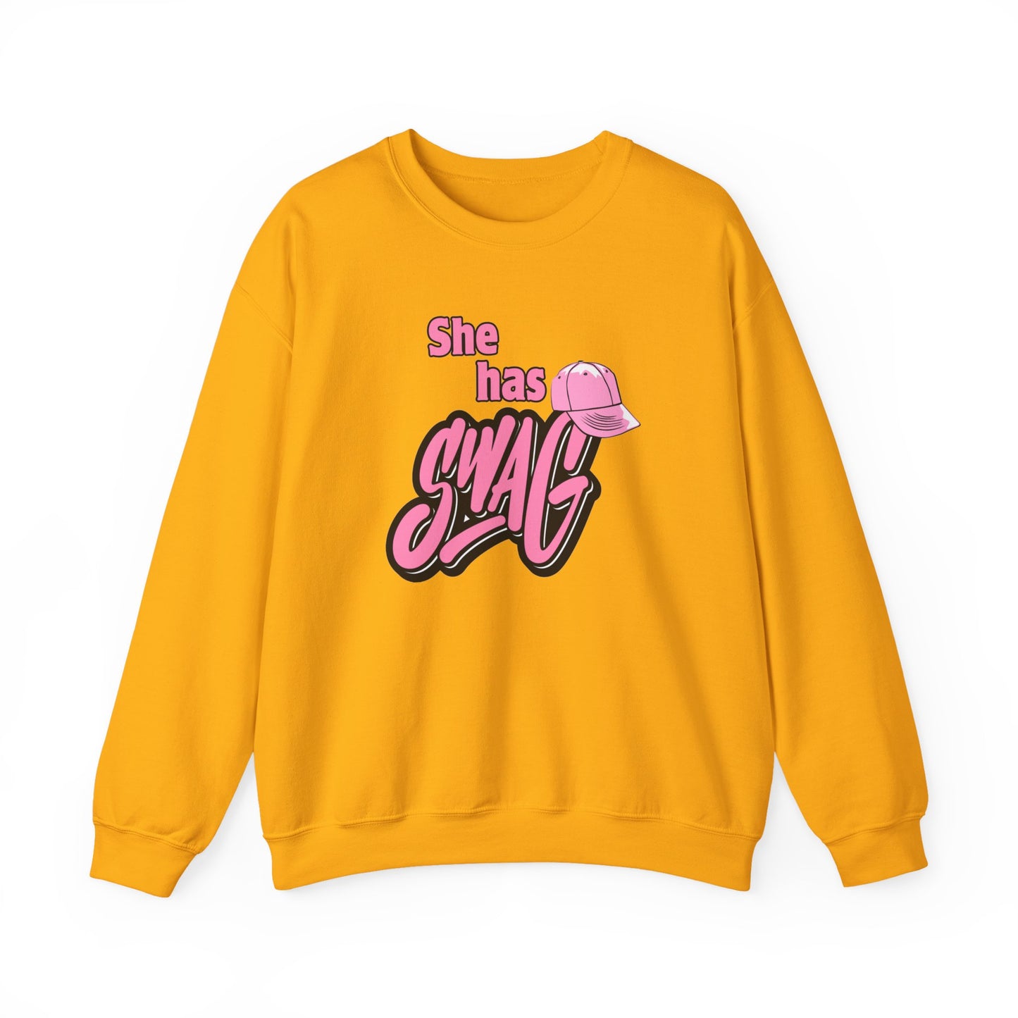 She Has Swag Unisex Heavy Blend™ Crewneck Sweatshirt