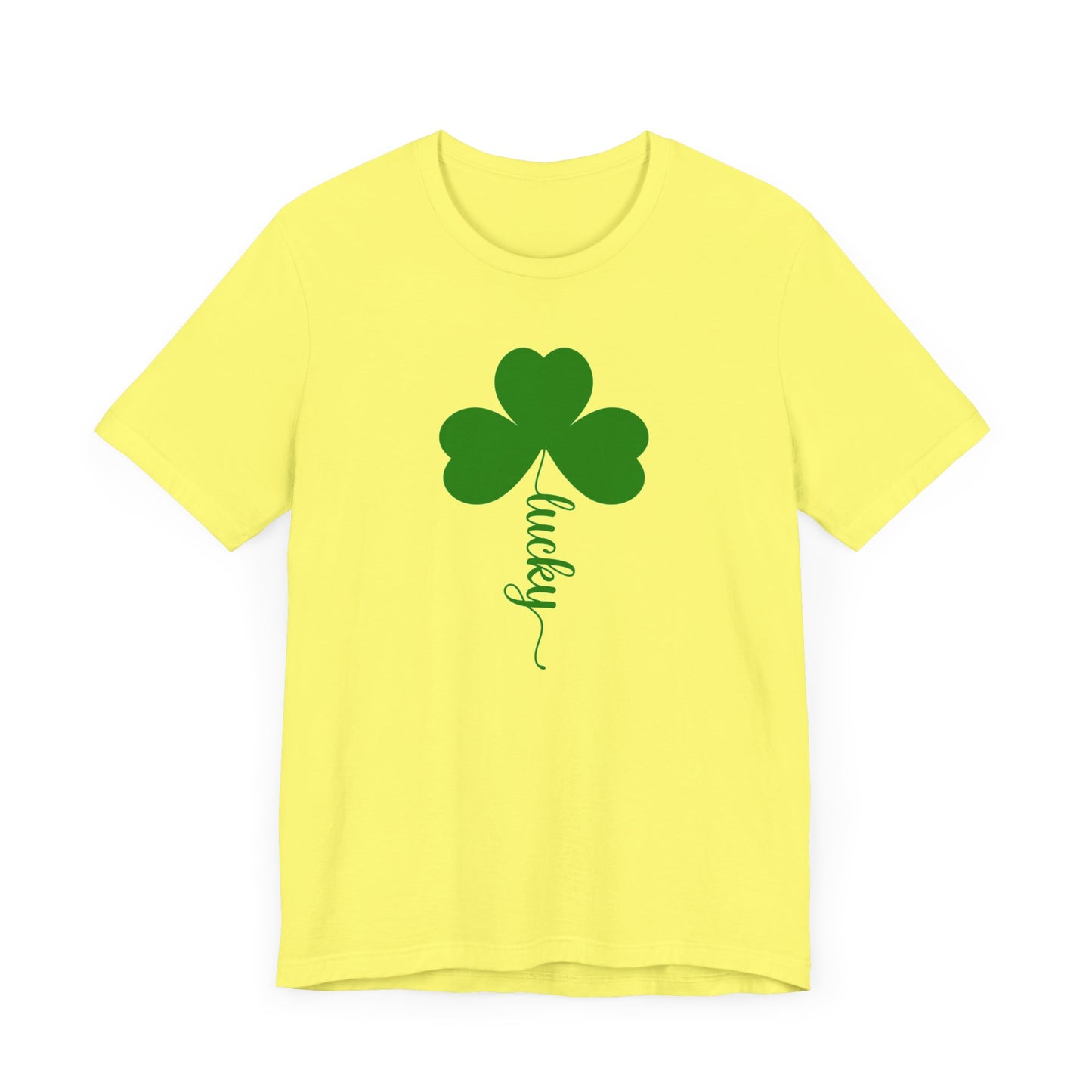 Clover/ Lucky Unisex Jersey Short Sleeve Tee