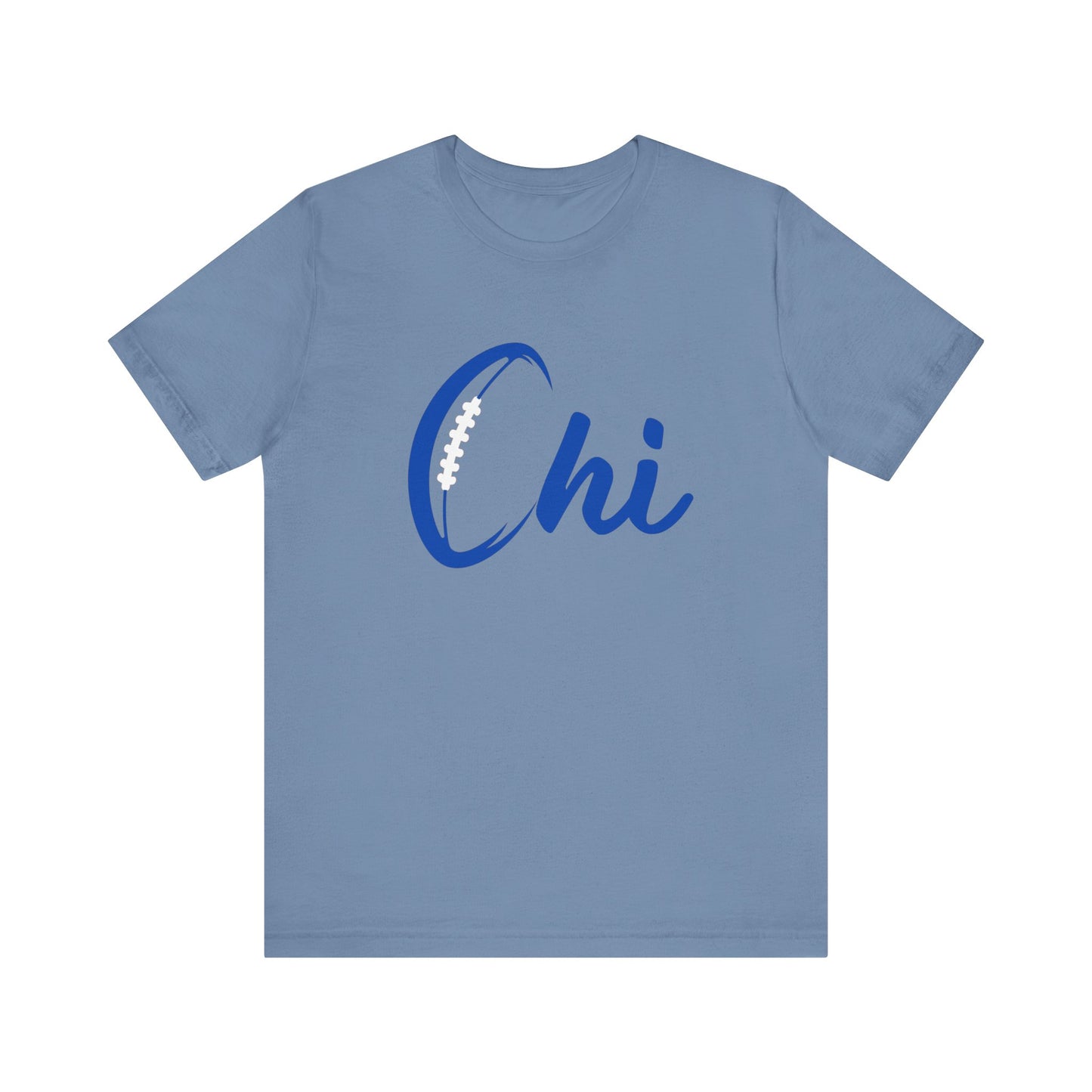 Chi Football / Blue Unisex Jersey Short Sleeve Tee
