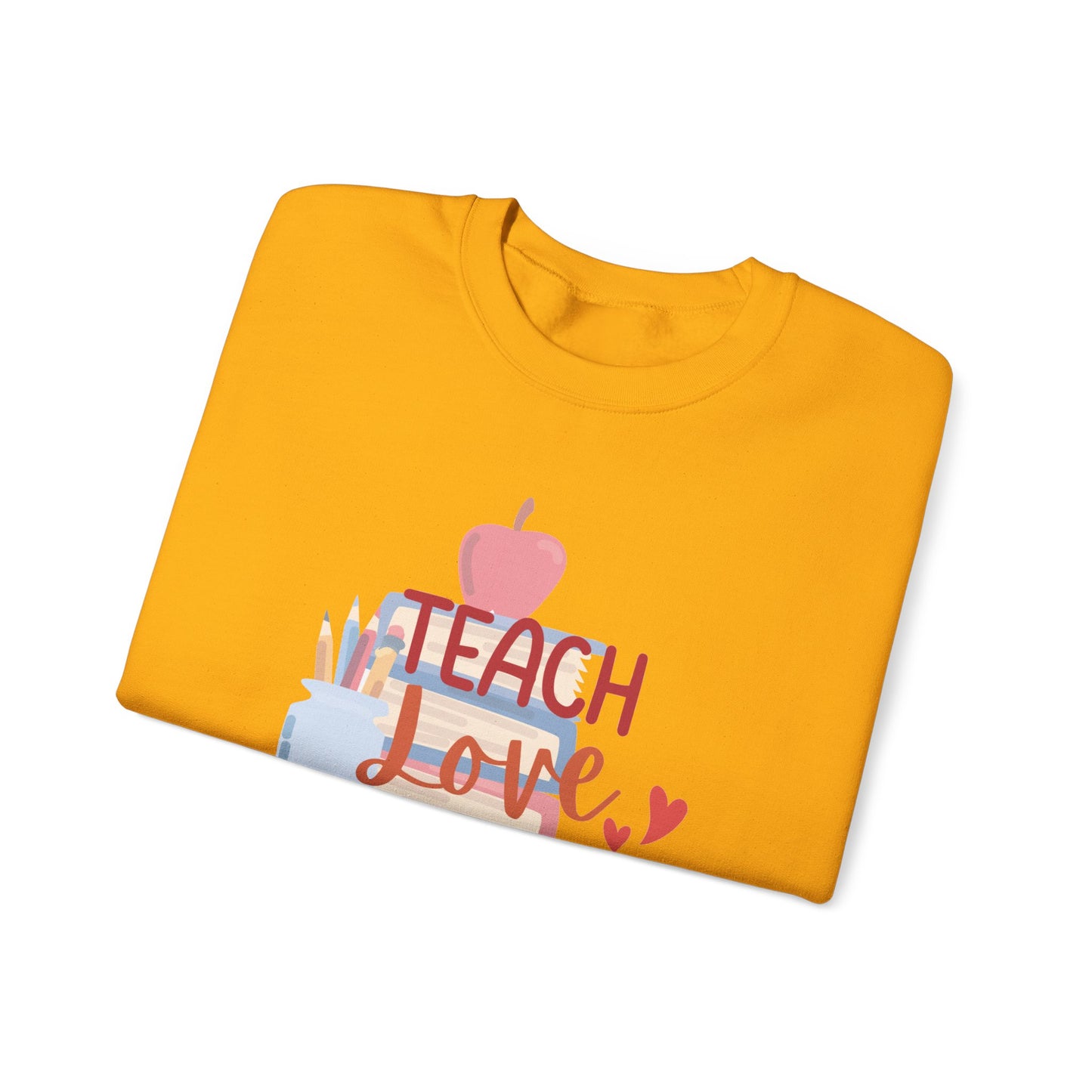 Teach, Love Inspire Unisex Heavy Blend™ Crewneck Sweatshirt