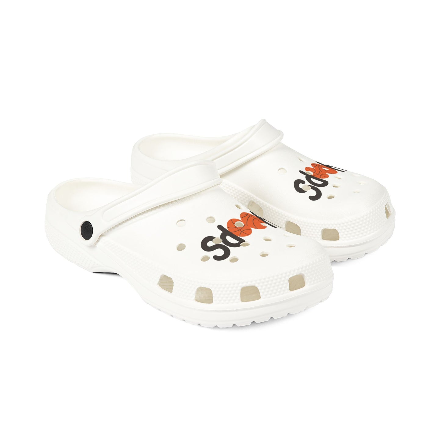 Hoops EVA Foam Rubber Shoes (AOP)
