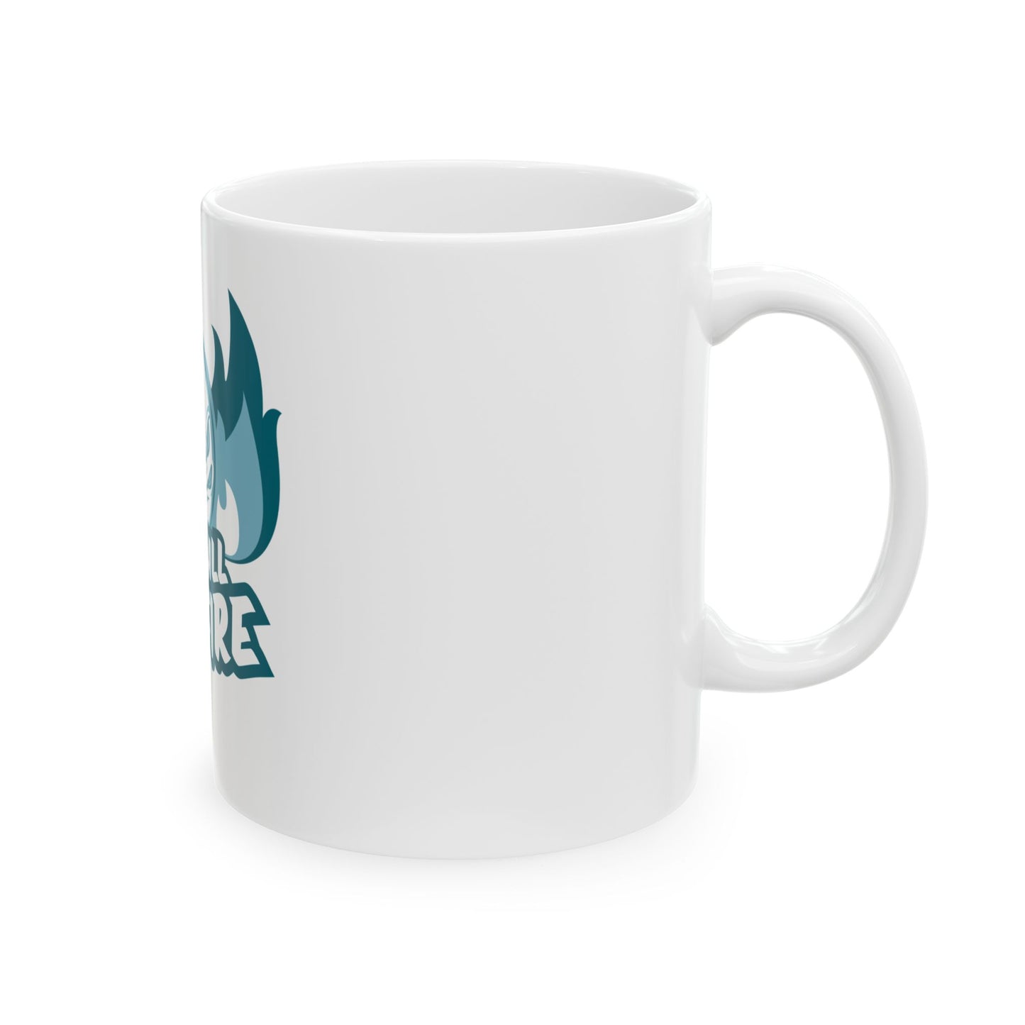 Pickleball Is Fire Ceramic Mug, (11oz, 15oz)