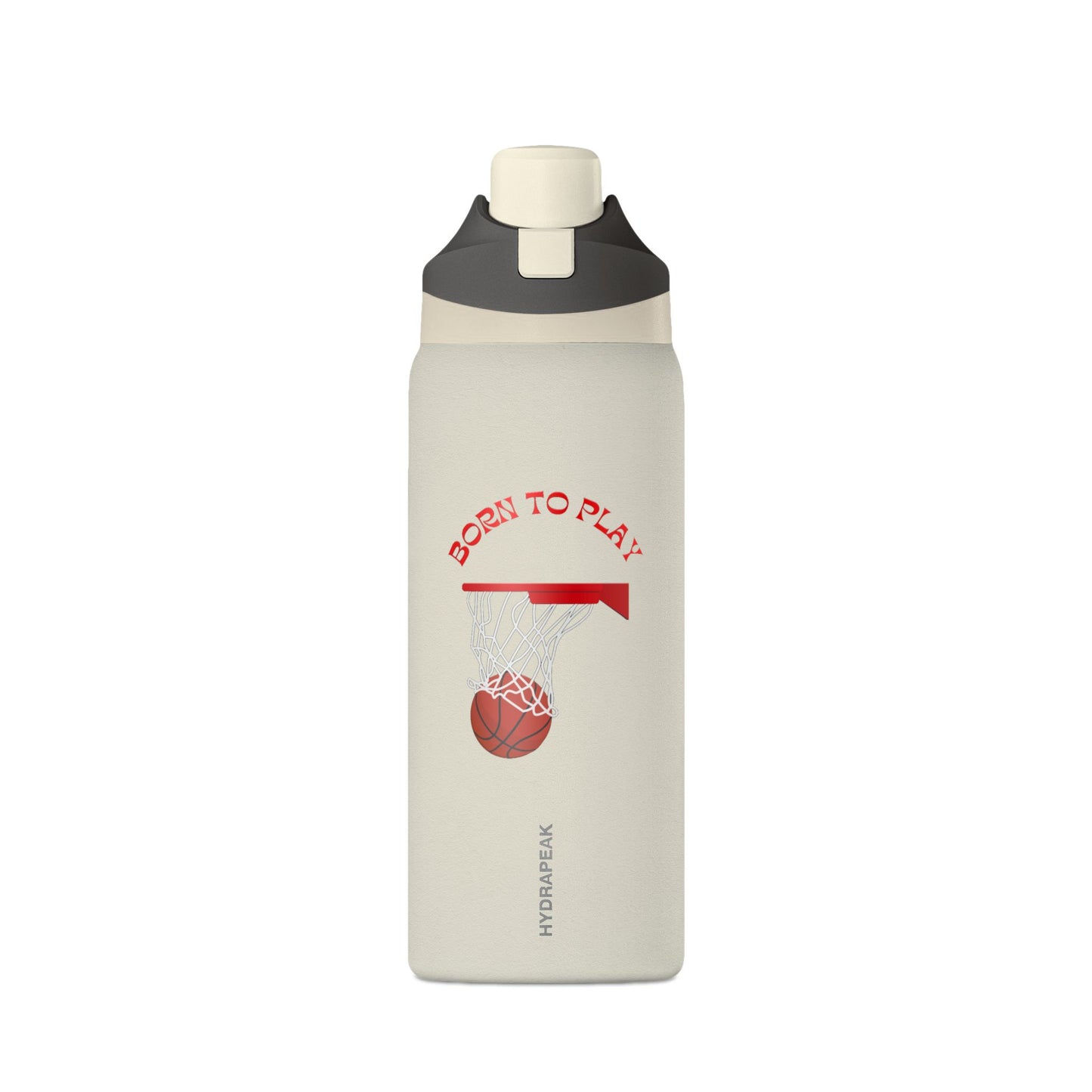 Basketball/ Born to Play Oasis Insulated Water Bottle 32oz