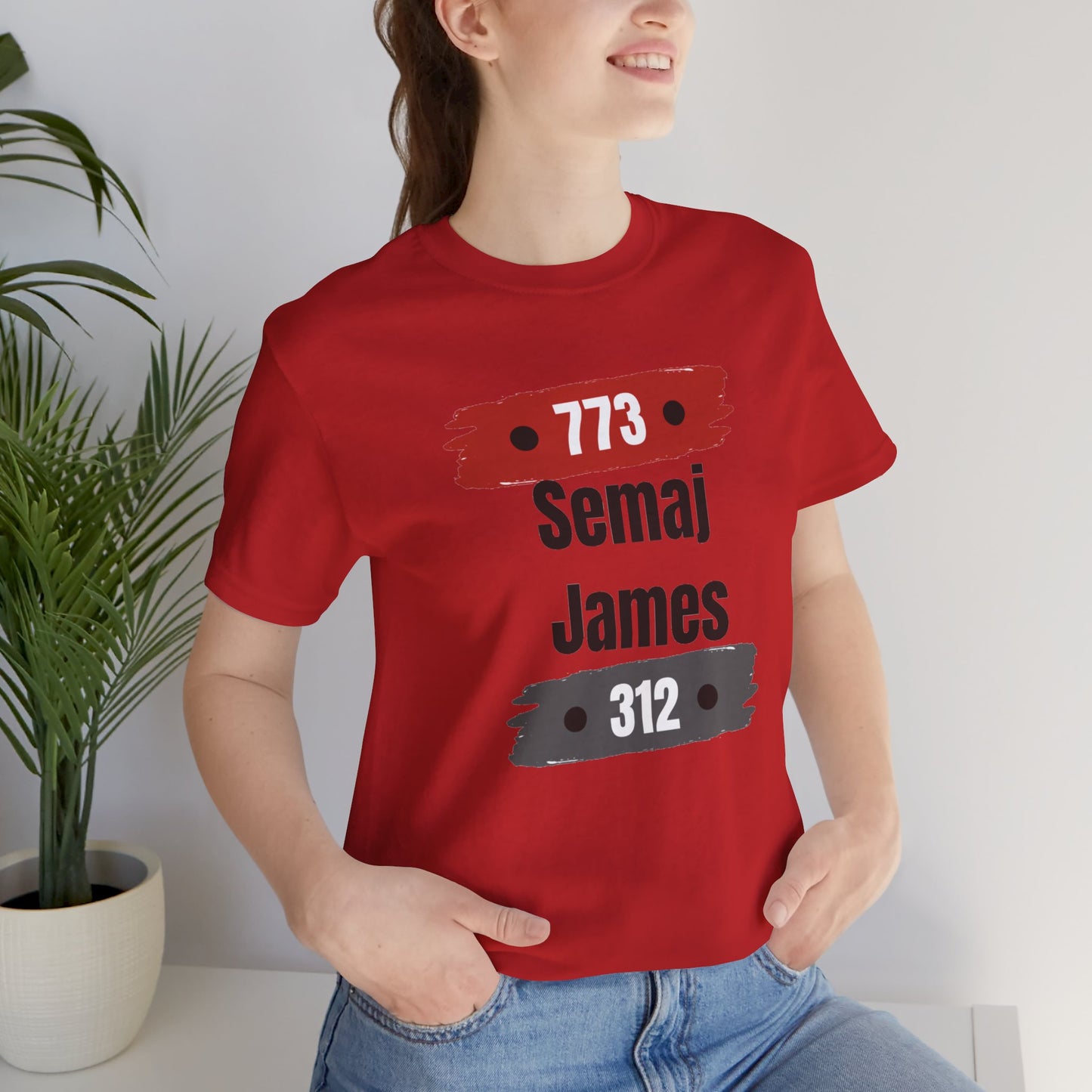 Semaj James 773/312 Unisex Short Sleeve Tee