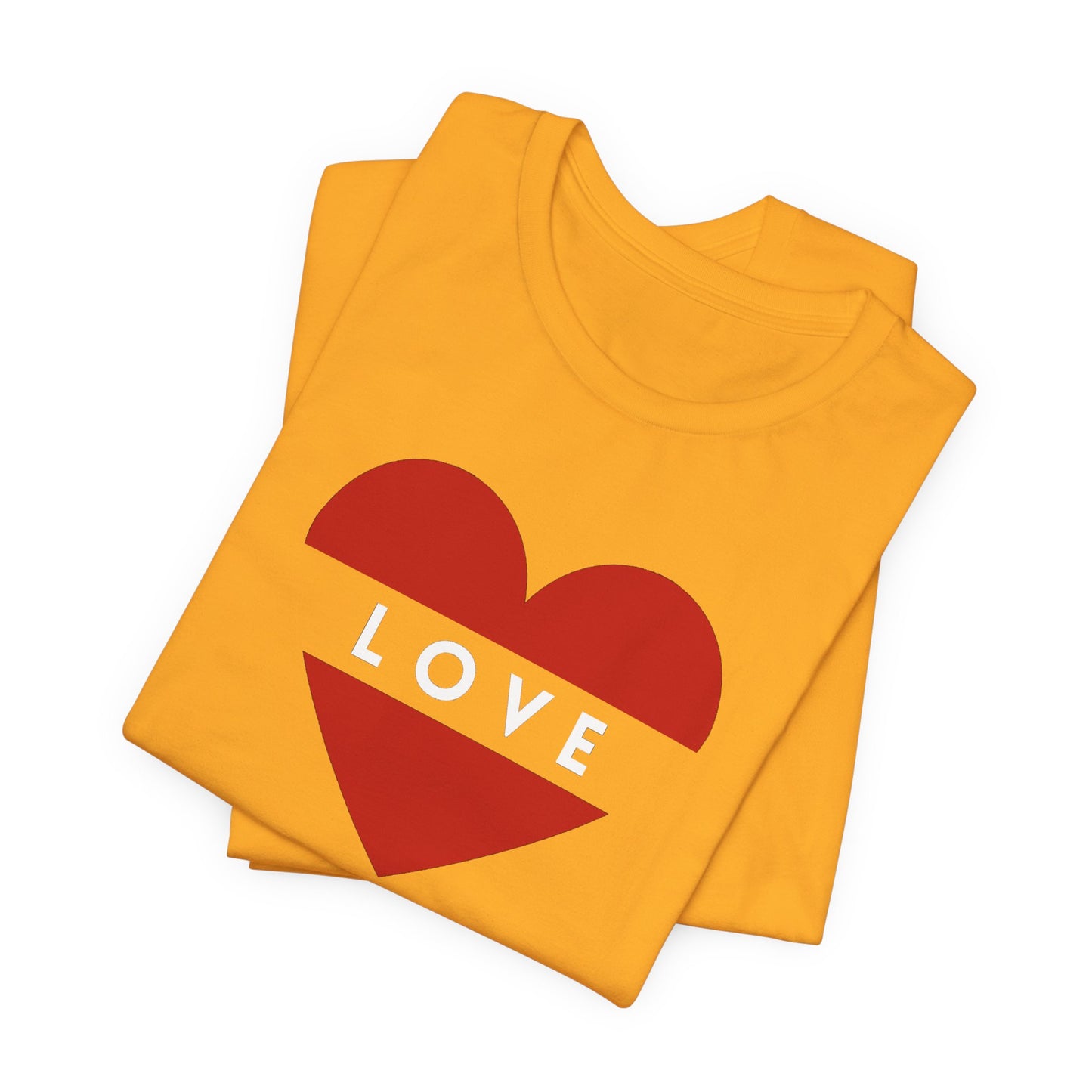 Love Unisex Jersey Short Sleeve Tee