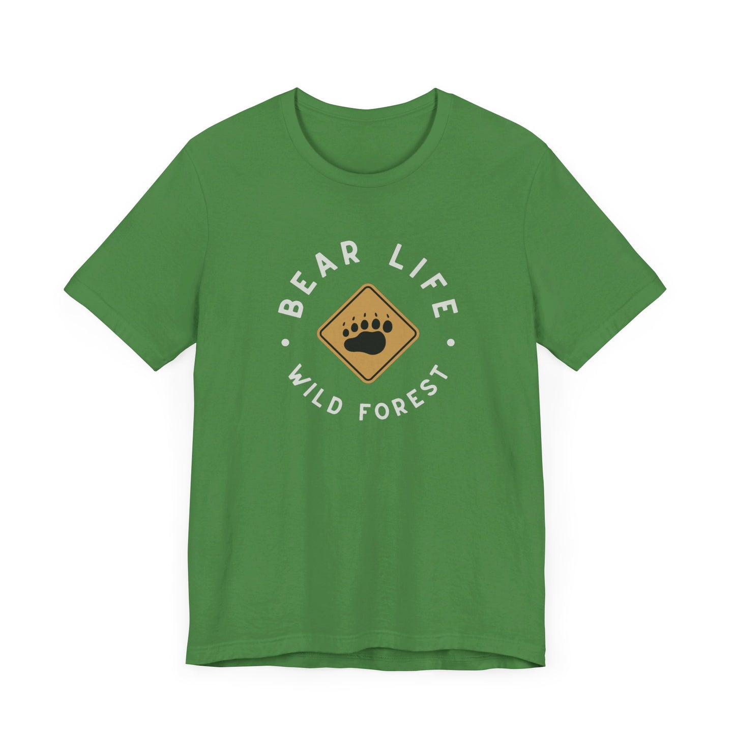 Bear Life Wild Forest Unisex Jersey Short Sleeve Tee