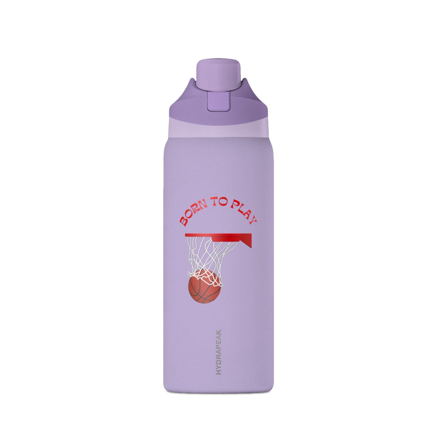 Basketball/ Born to Play Oasis Insulated Water Bottle 32oz