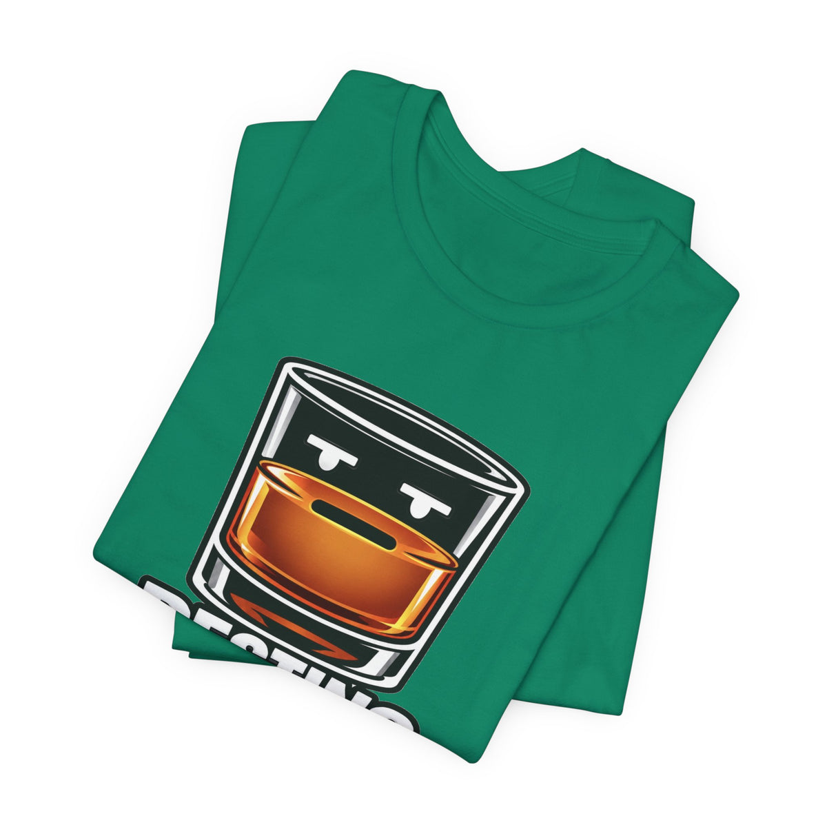 Resting Bourbon Face Unisex Jersey Short Sleeve Tee