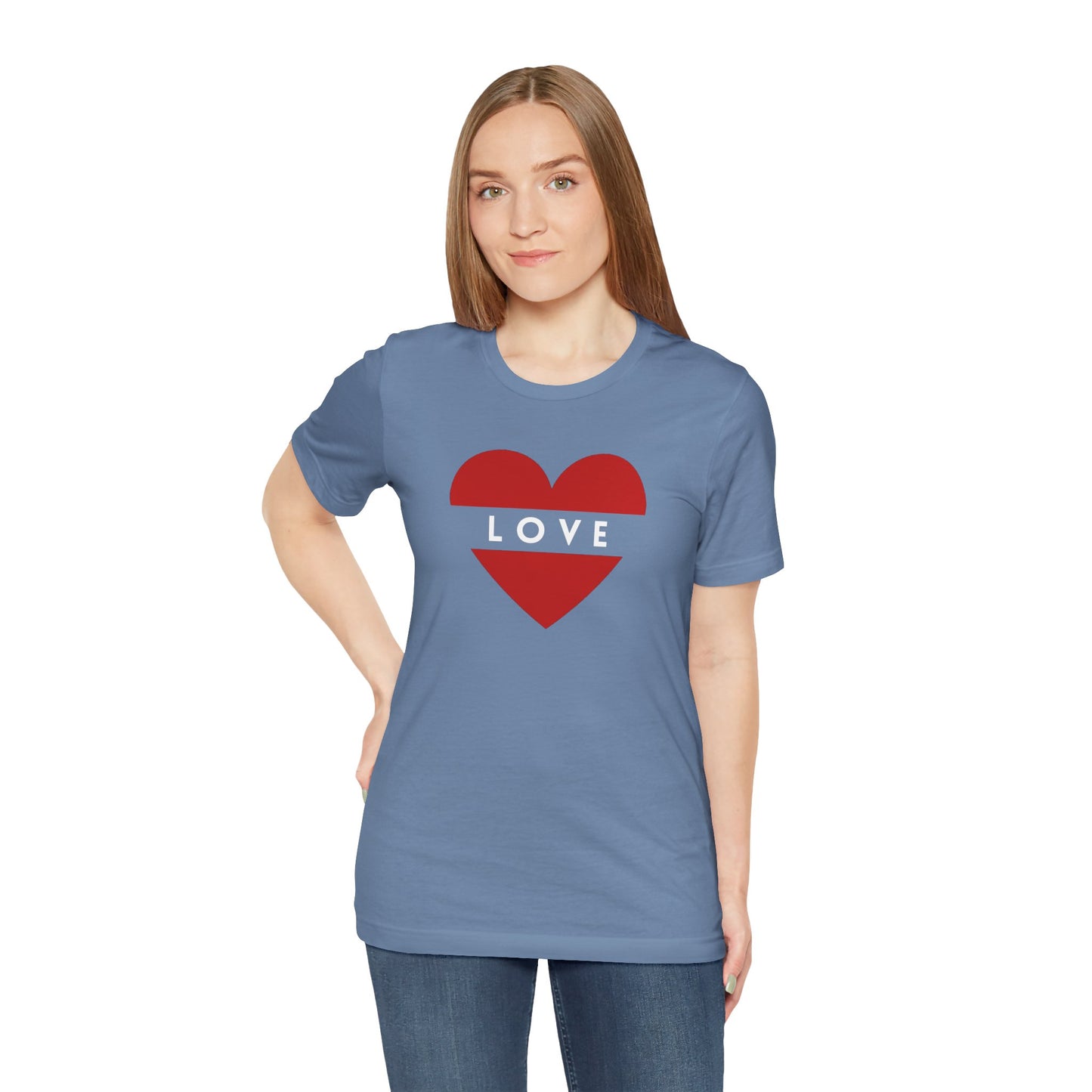 Love Unisex Jersey Short Sleeve Tee