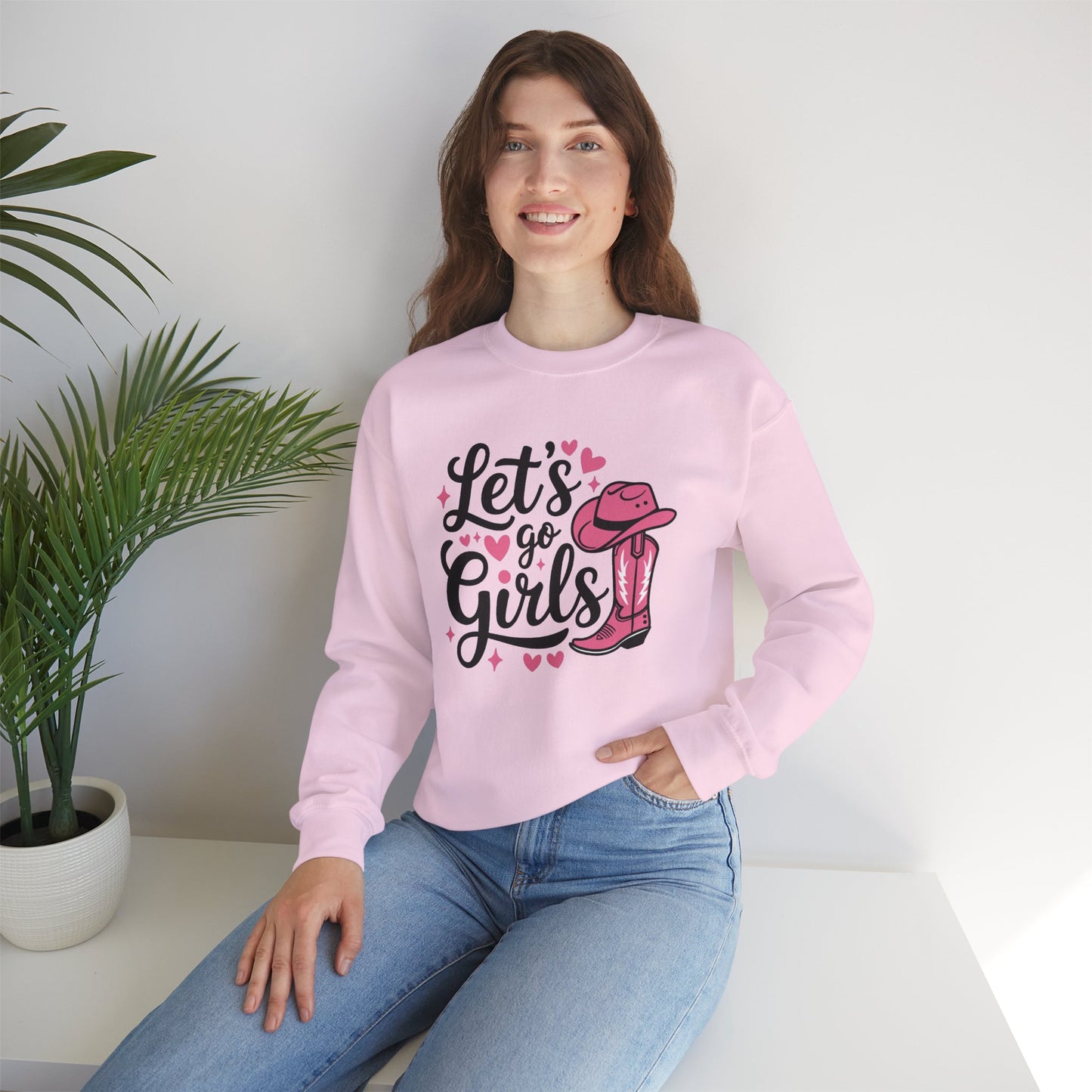 Let's Go Girls Unisex Heavy Blend™ Crewneck Sweatshirt