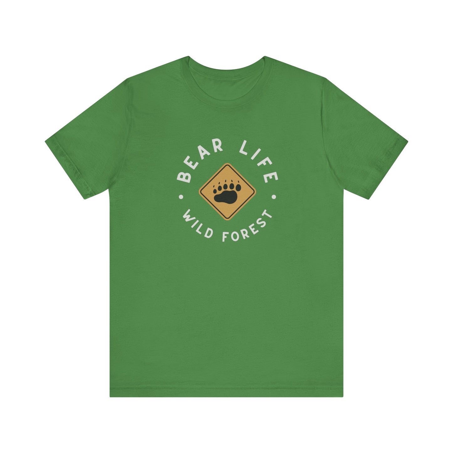 Bear Life Wild Forest Unisex Jersey Short Sleeve Tee