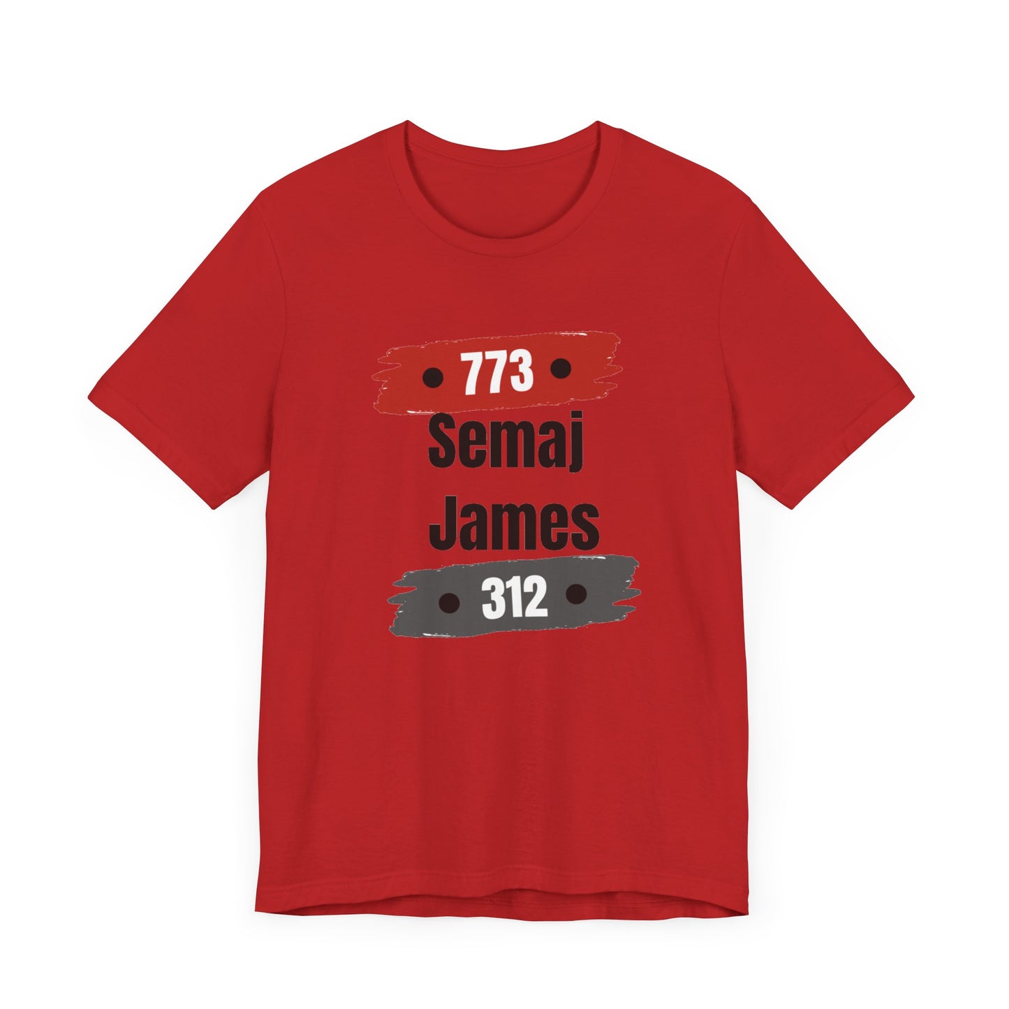 Semaj James 773/312 Unisex Short Sleeve Tee