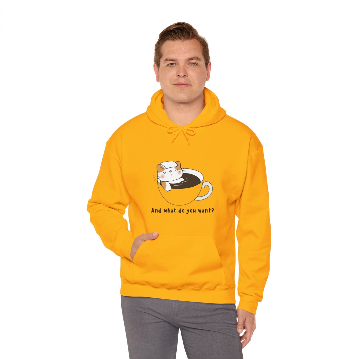 And What do You Want Unisex Heavy Blend™ Hooded Sweatshirt