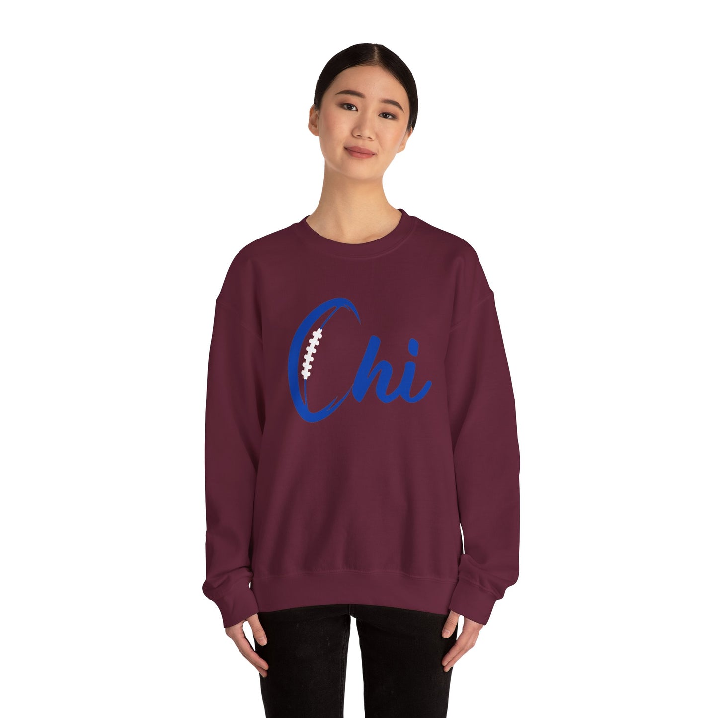 Chi Football Unisex Heavy Blend™ Crewneck Sweatshirt