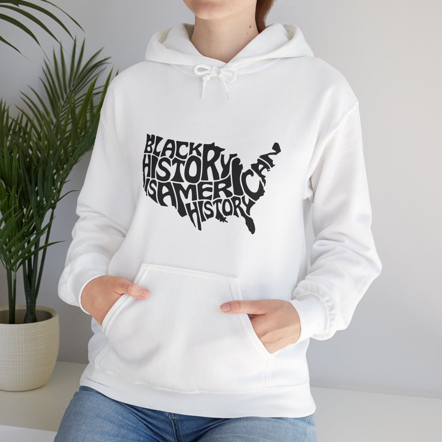 Black History Unisex Heavy Blend™ Hooded Sweatshirt