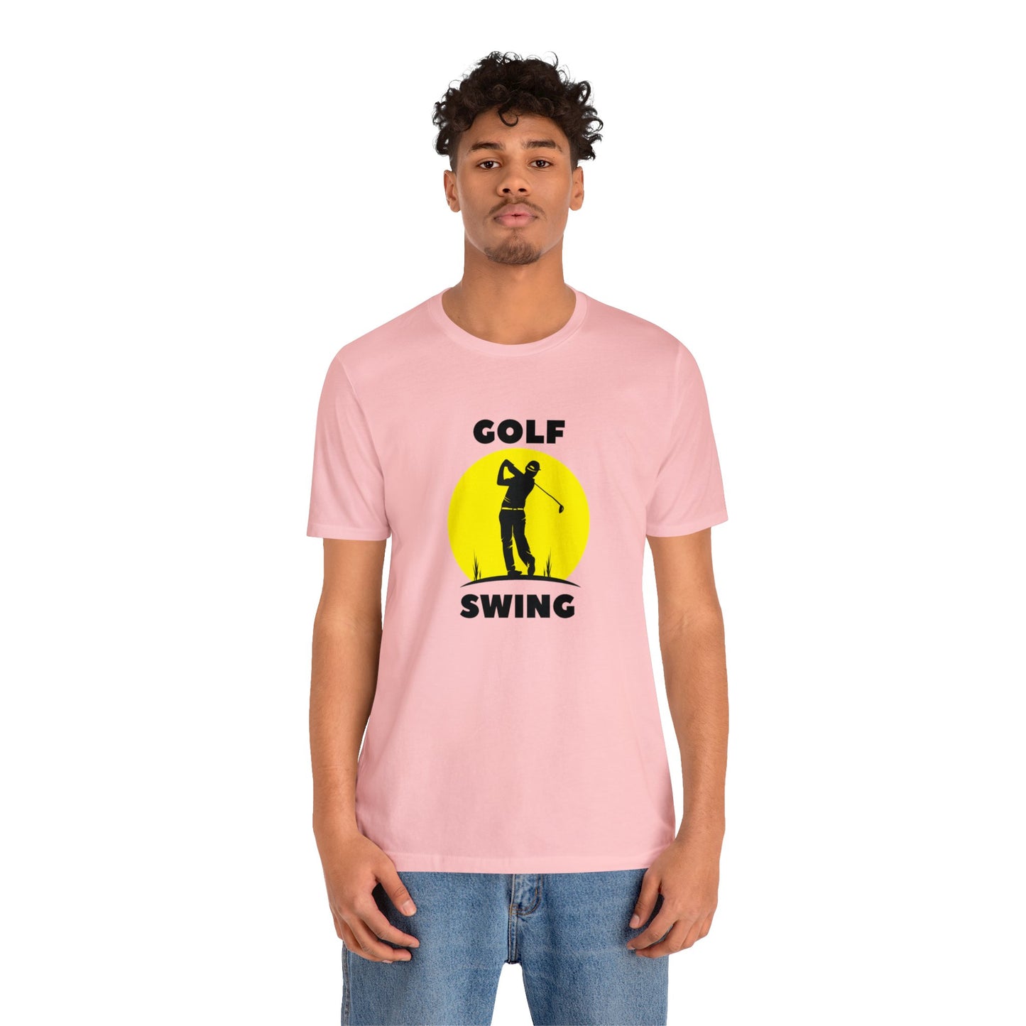 Golf Swing Unisex Jersey Short Sleeve Tee