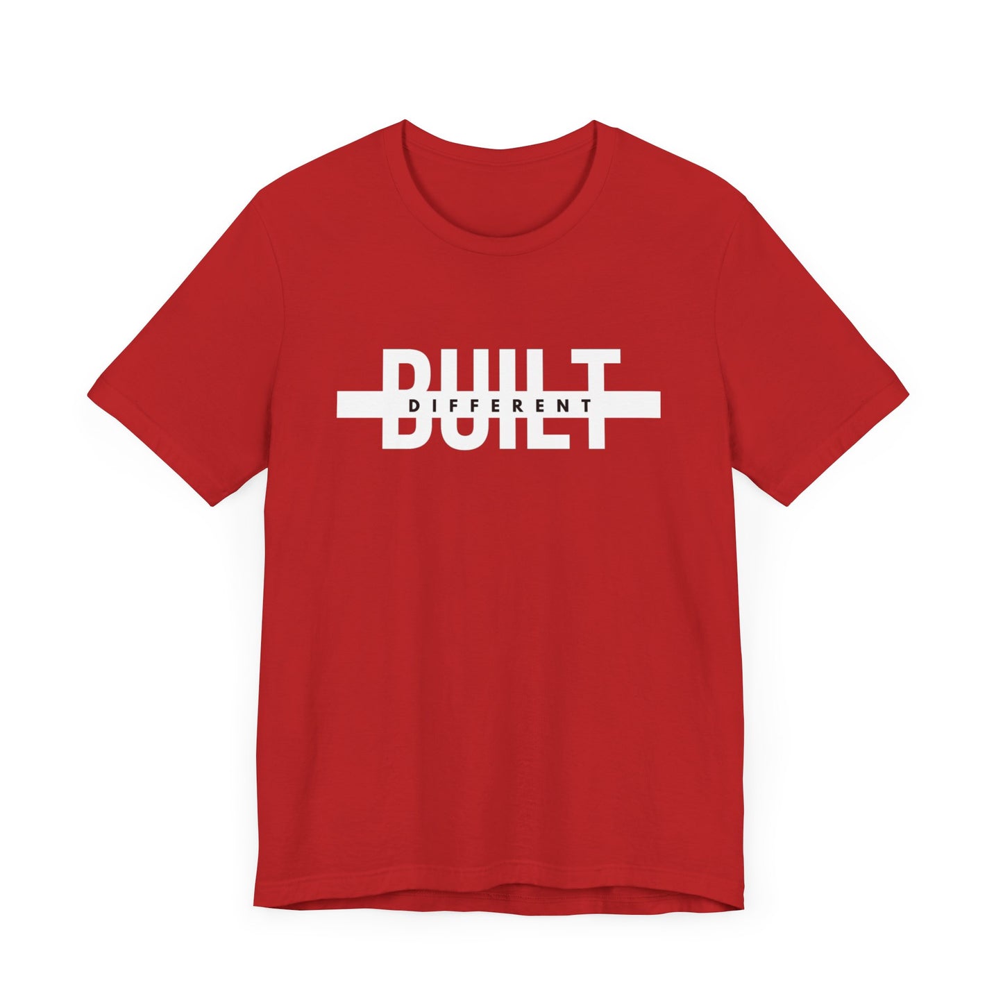 Built Different Unisex Jersey Short Sleeve Tee