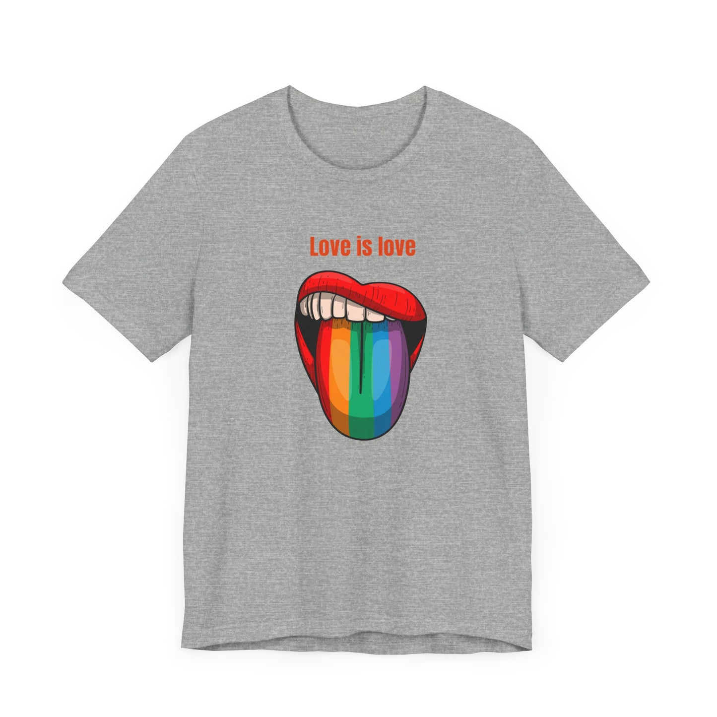 Love Is Love Unisex Jersey Short Sleeve Tee
