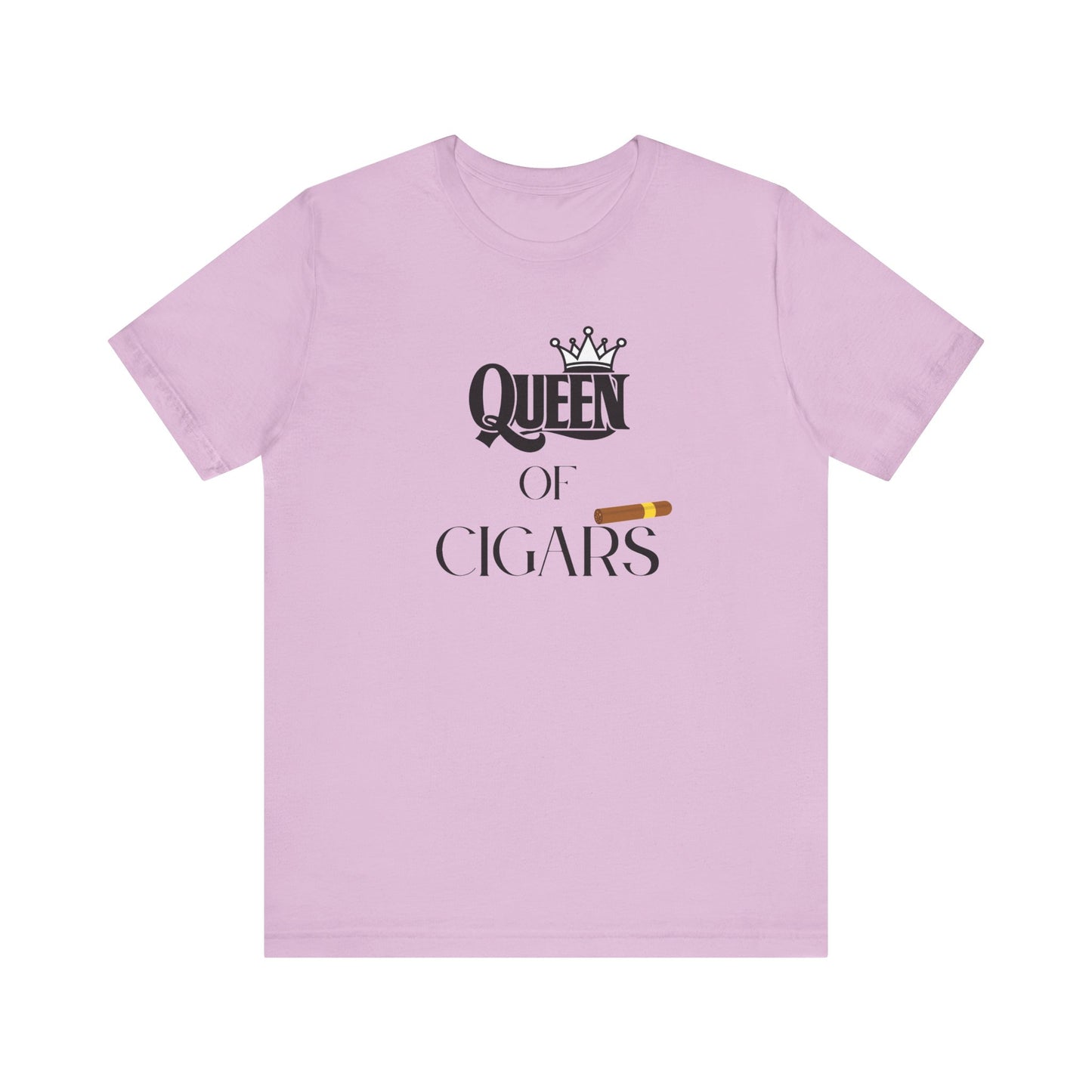 Cigars/ Queen of Cigars Unisex Jersey Short Sleeve Tee