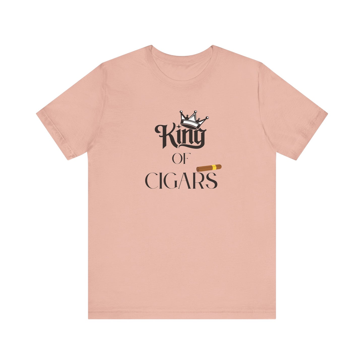 Cigars/ King of Cigars Unisex Jersey Short Sleeve Tee