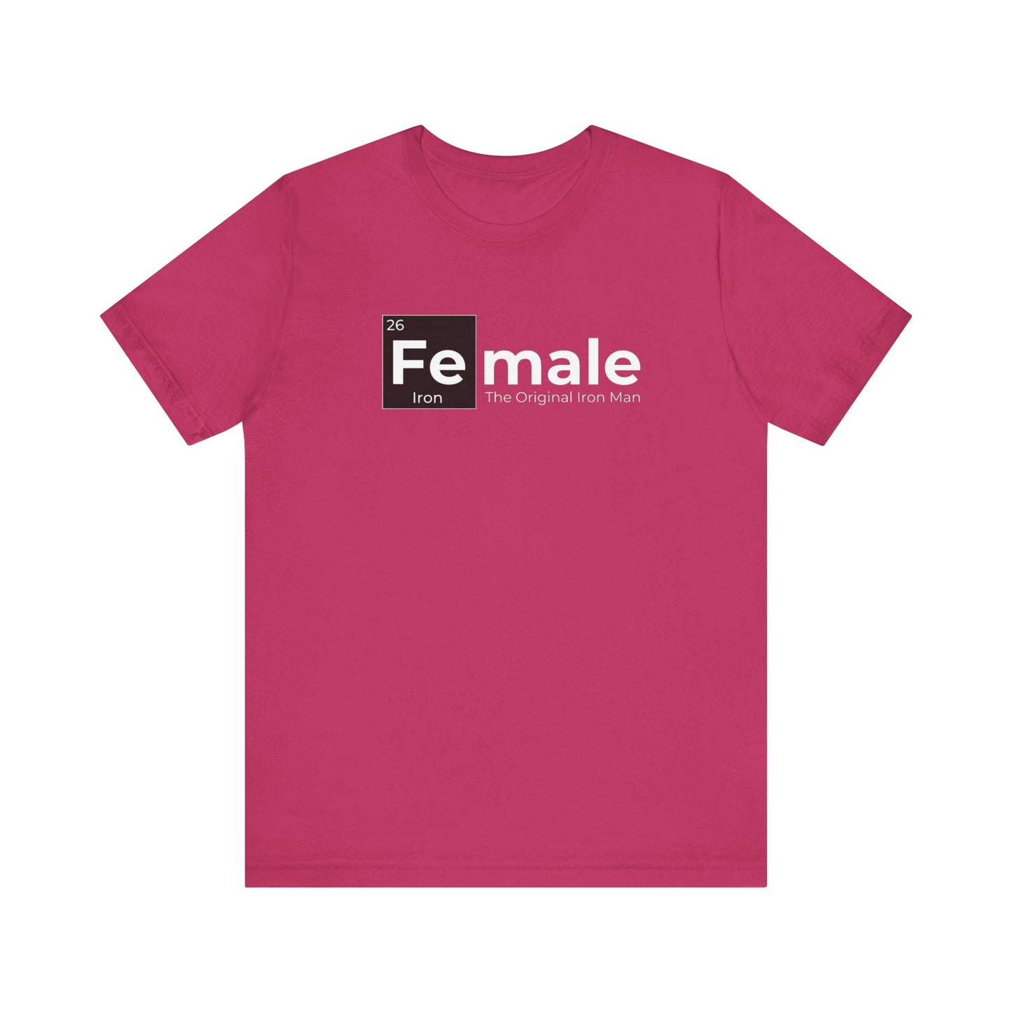 Female Unisex Jersey Short Sleeve Tee