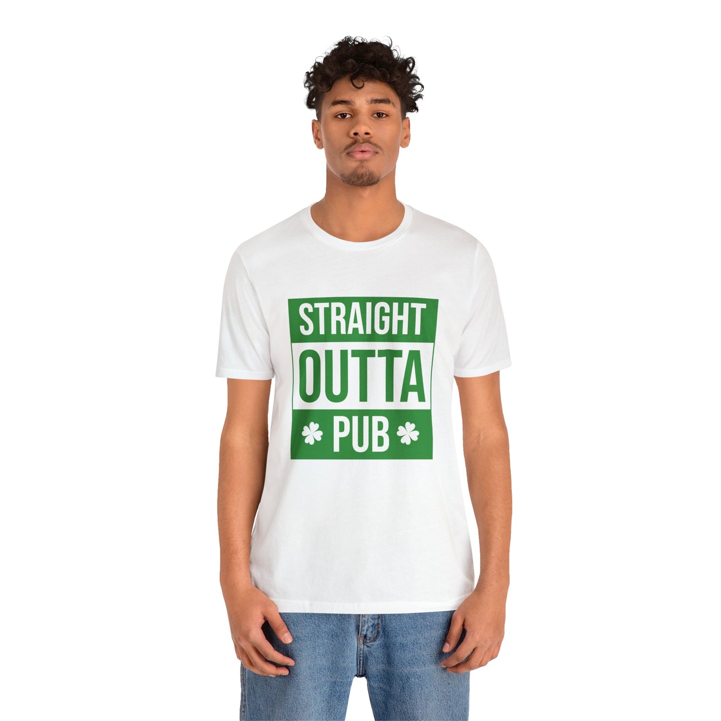 Straight Outta Pub Unisex Jersey Short Sleeve Tee