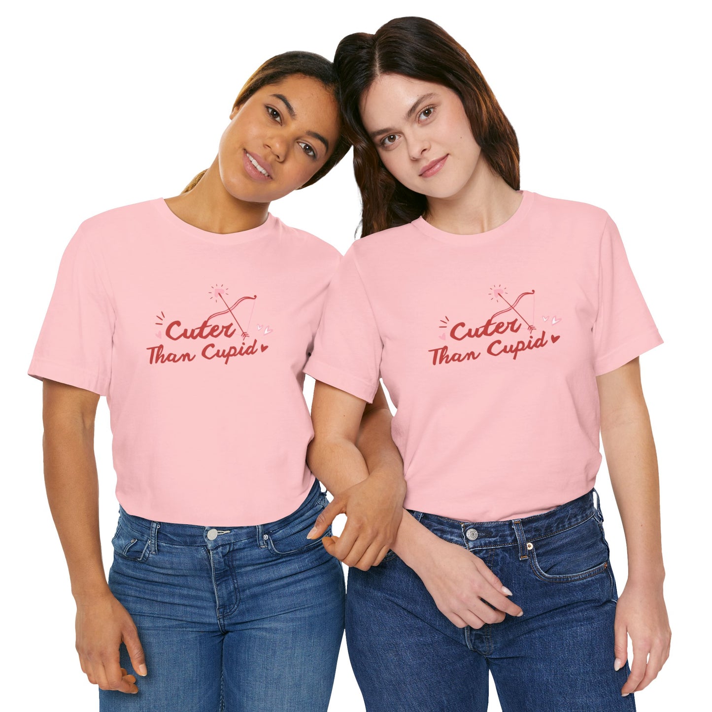 Cuter Than Cupid Unisex Jersey Short Sleeve Tee