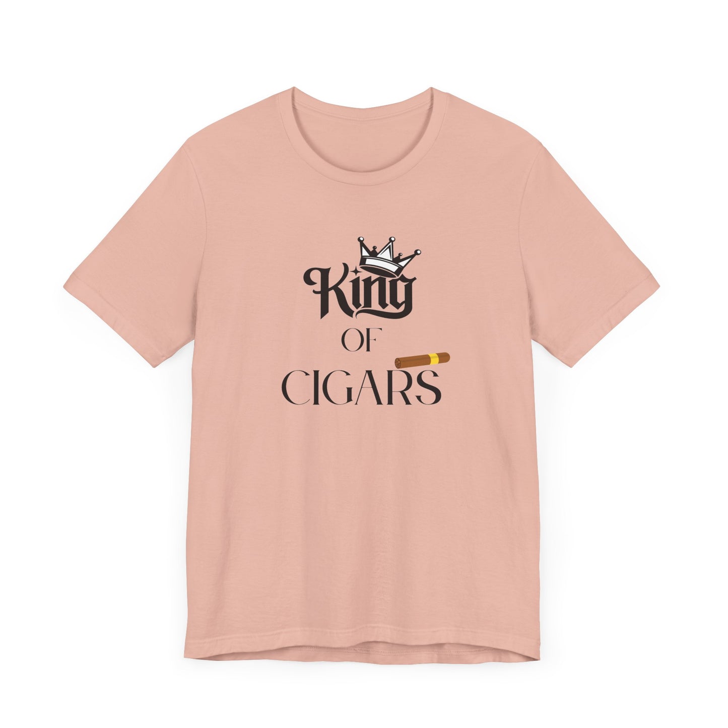 Cigars/ King of Cigars Unisex Jersey Short Sleeve Tee