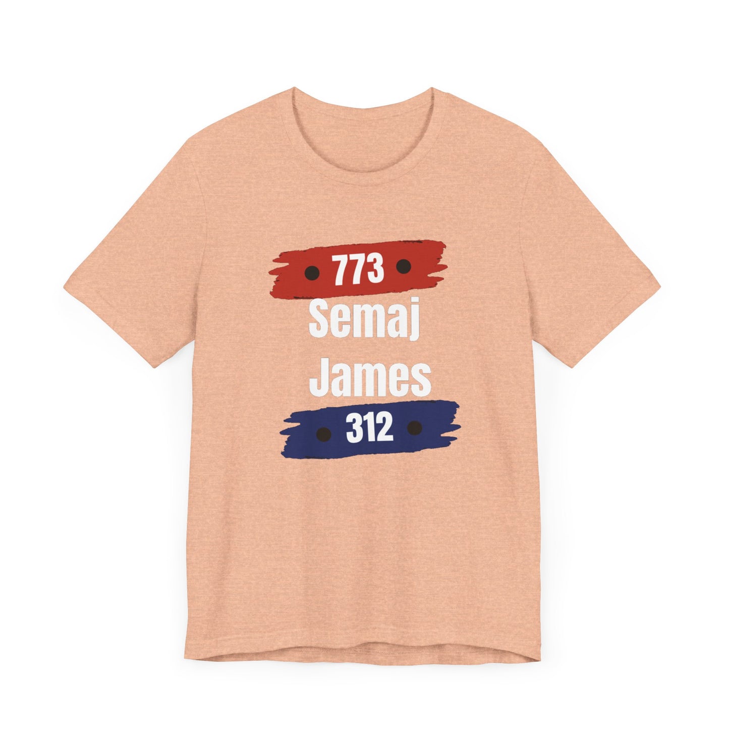 Semaj James 773/312 Unisex Short Sleeve Tee