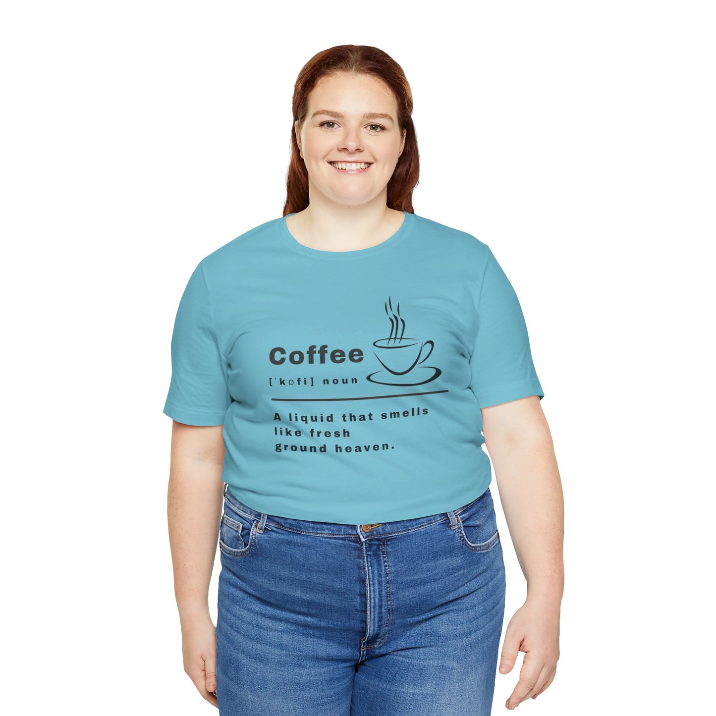 Coffee Unisex Jersey Short Sleeve Tee