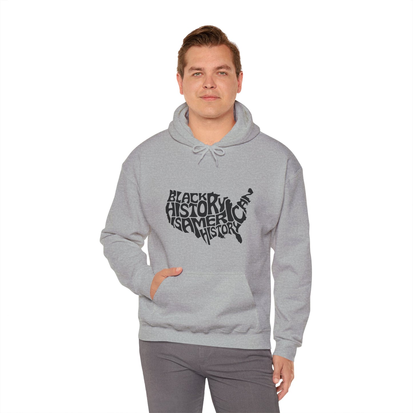 Black History Unisex Heavy Blend™ Hooded Sweatshirt