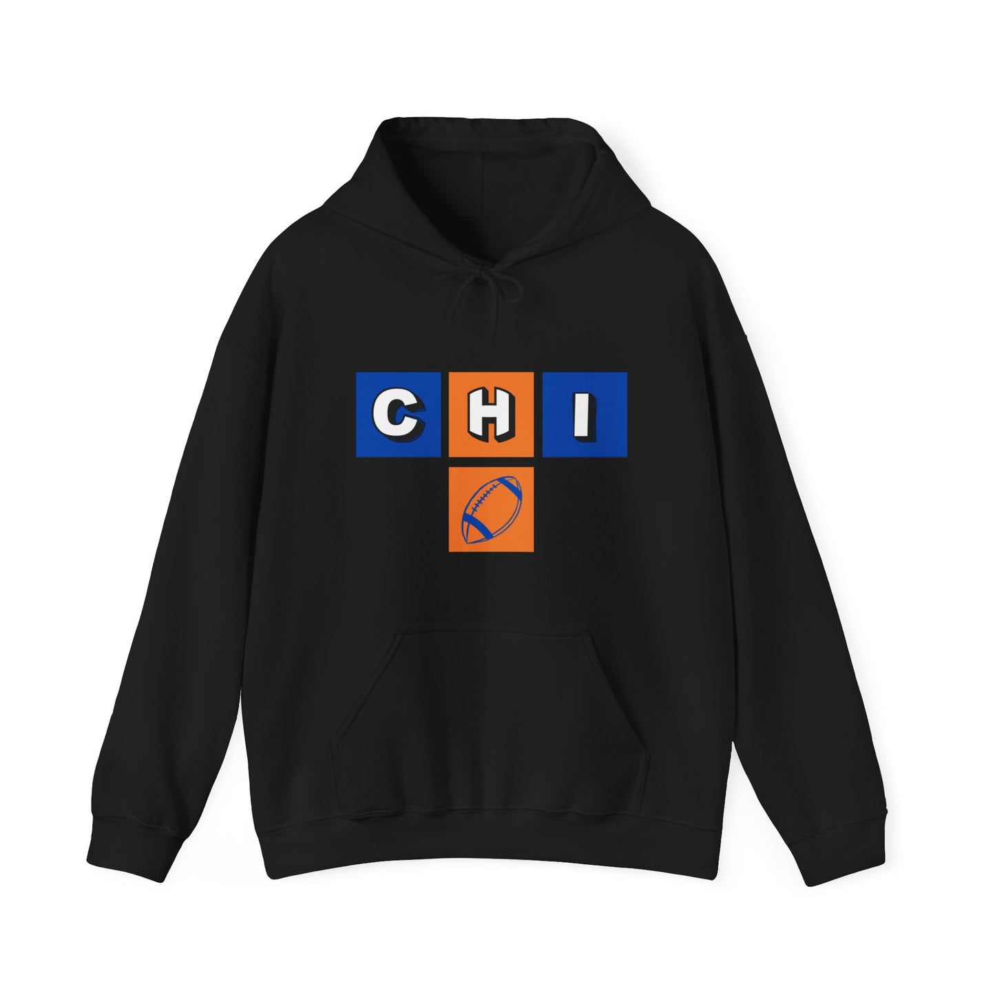Chi Football Unisex Heavy Blend™ Hooded Sweatshirt