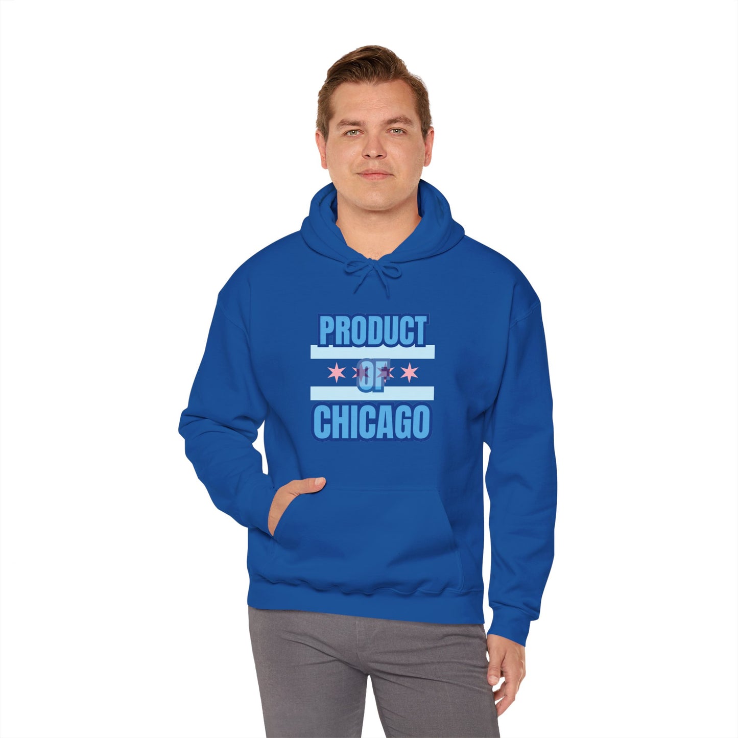 Product Of Chicago Unisex Heavy Blend™ Hooded Sweatshirt