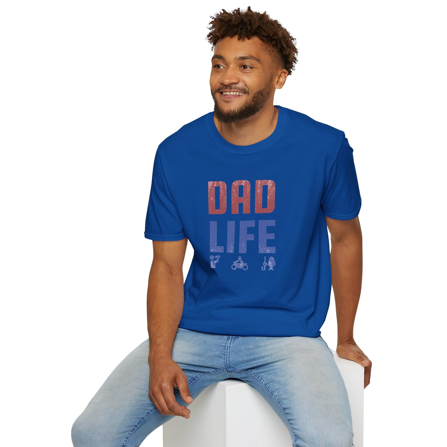 Dad Life Unisex Softstyle T-Shirt