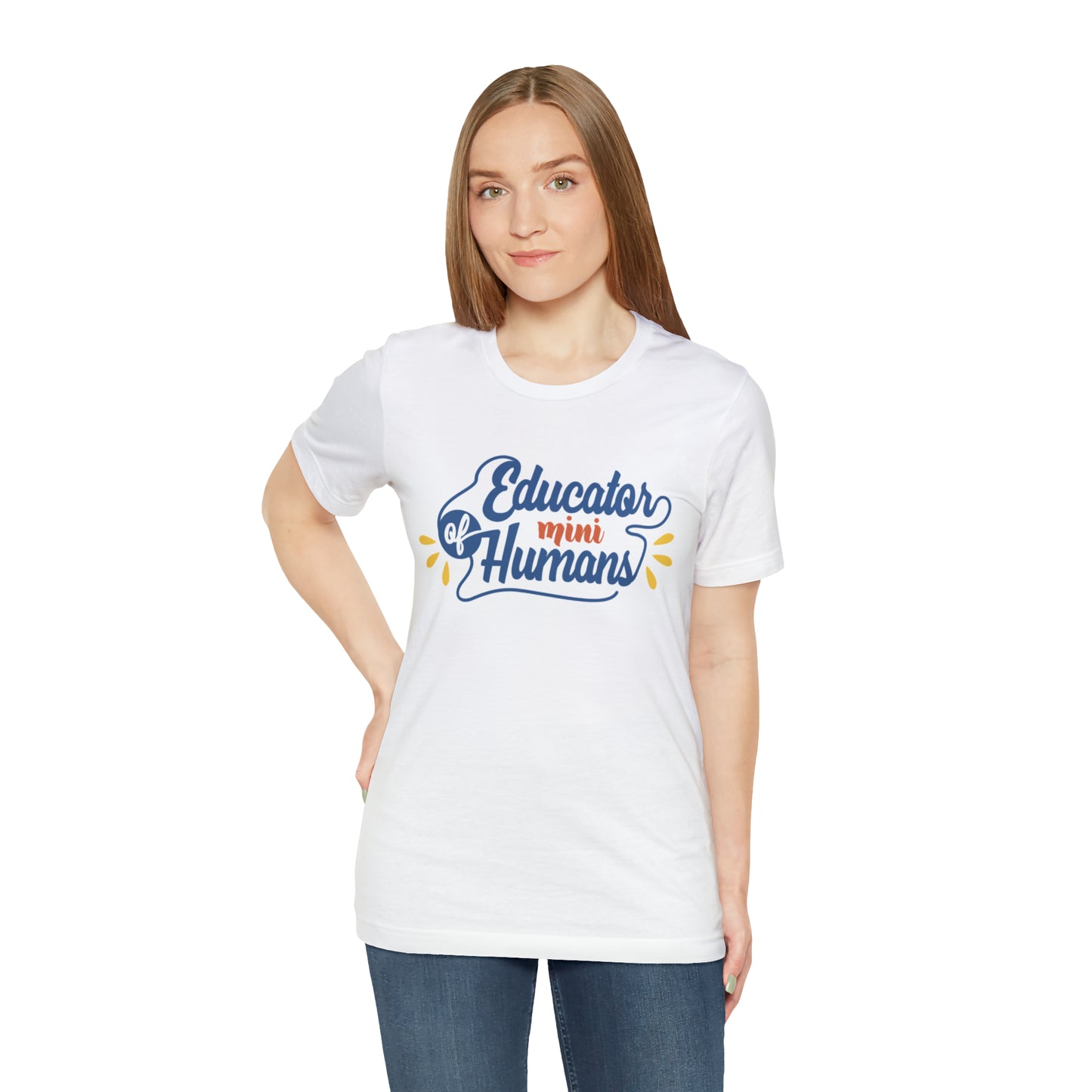 Educator of Little Humans Unisex Jersey Short Sleeve Tee