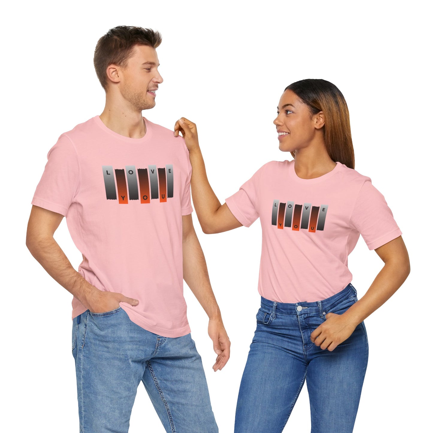 Love You Unisex Jersey Short Sleeve Tee