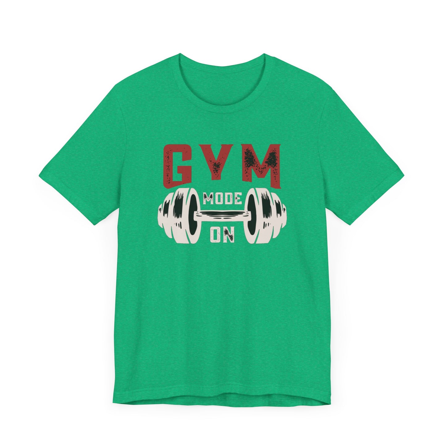 Gym Mode On Unisex Jersey Short Sleeve Tee