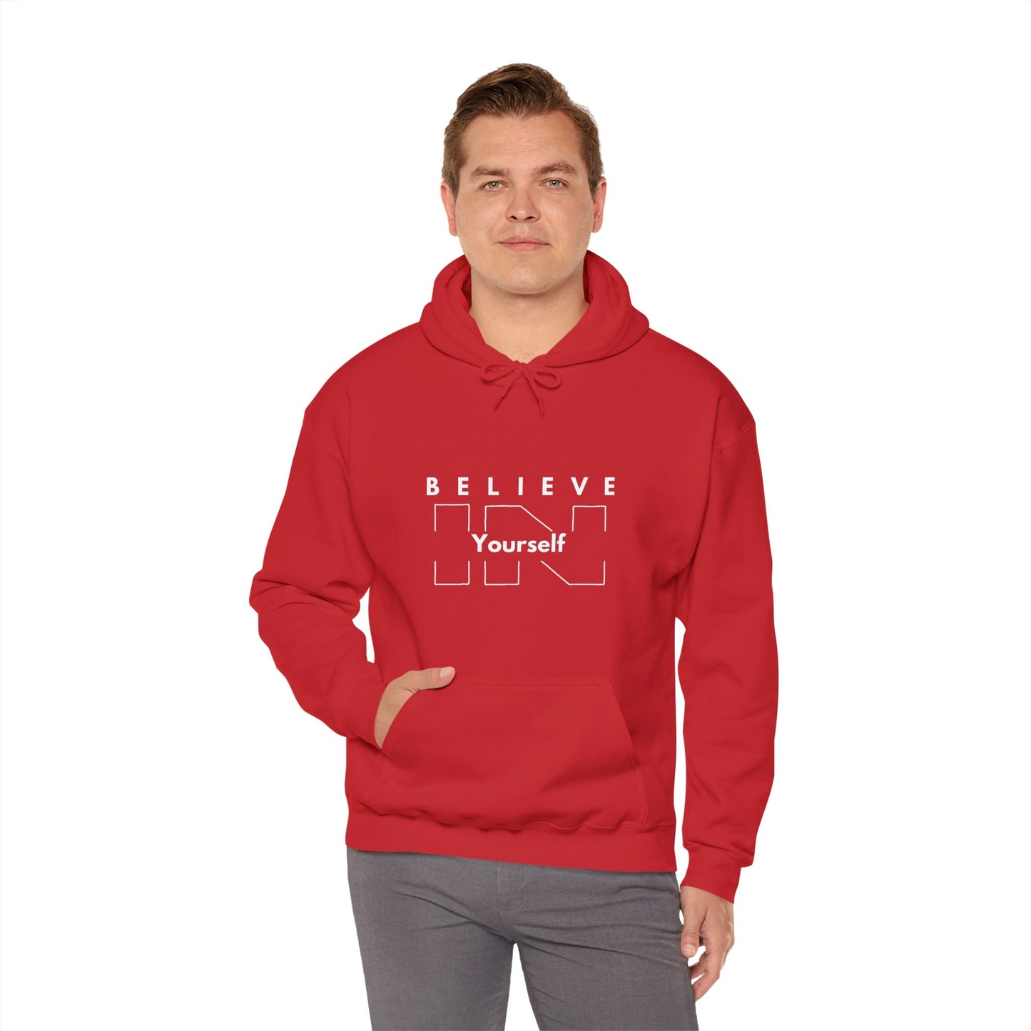 Believe In Yourself Unisex Heavy Blend™ Hooded Sweatshirt