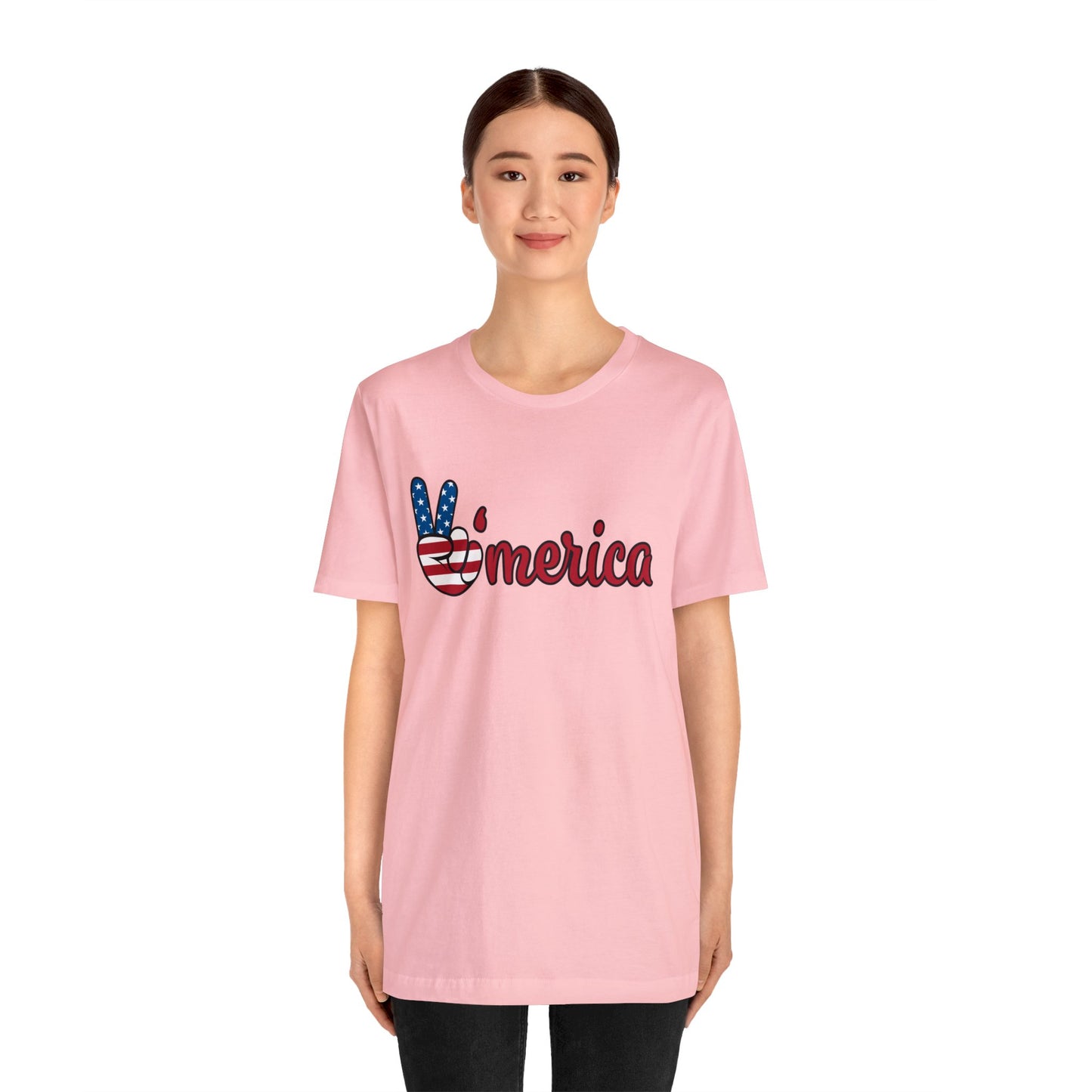 America Unisex Jersey Short Sleeve Tee