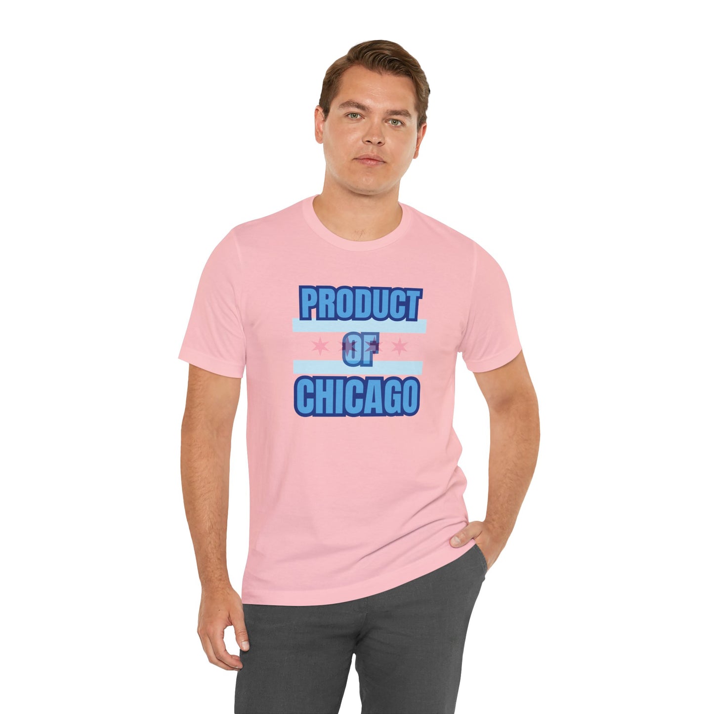Product Of Chicago Unisex Jersey Short Sleeve Tee