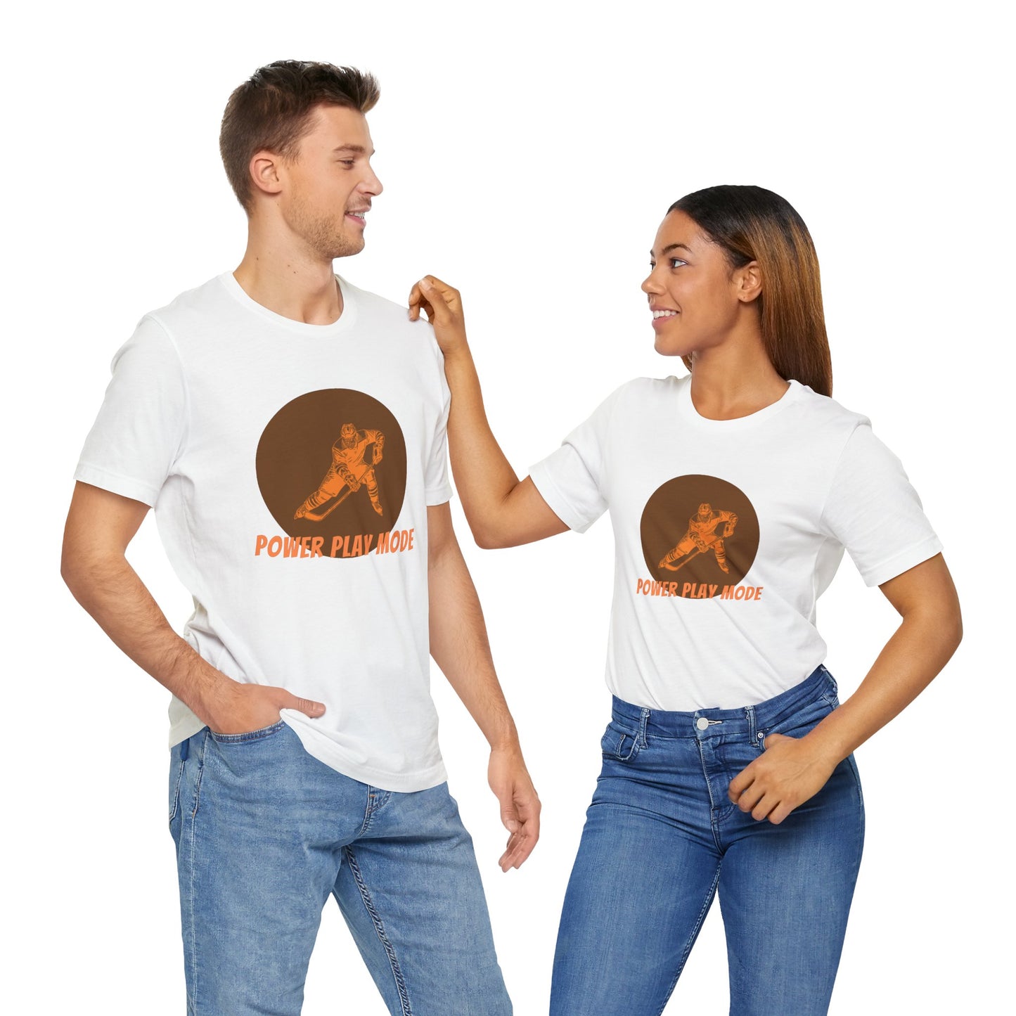 Hockey/ Power Play Mode Unisex Jersey Short Sleeve Tee