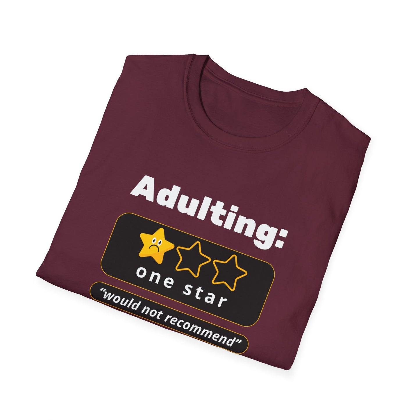 Adulting Unisex Softstyle T-Shirt